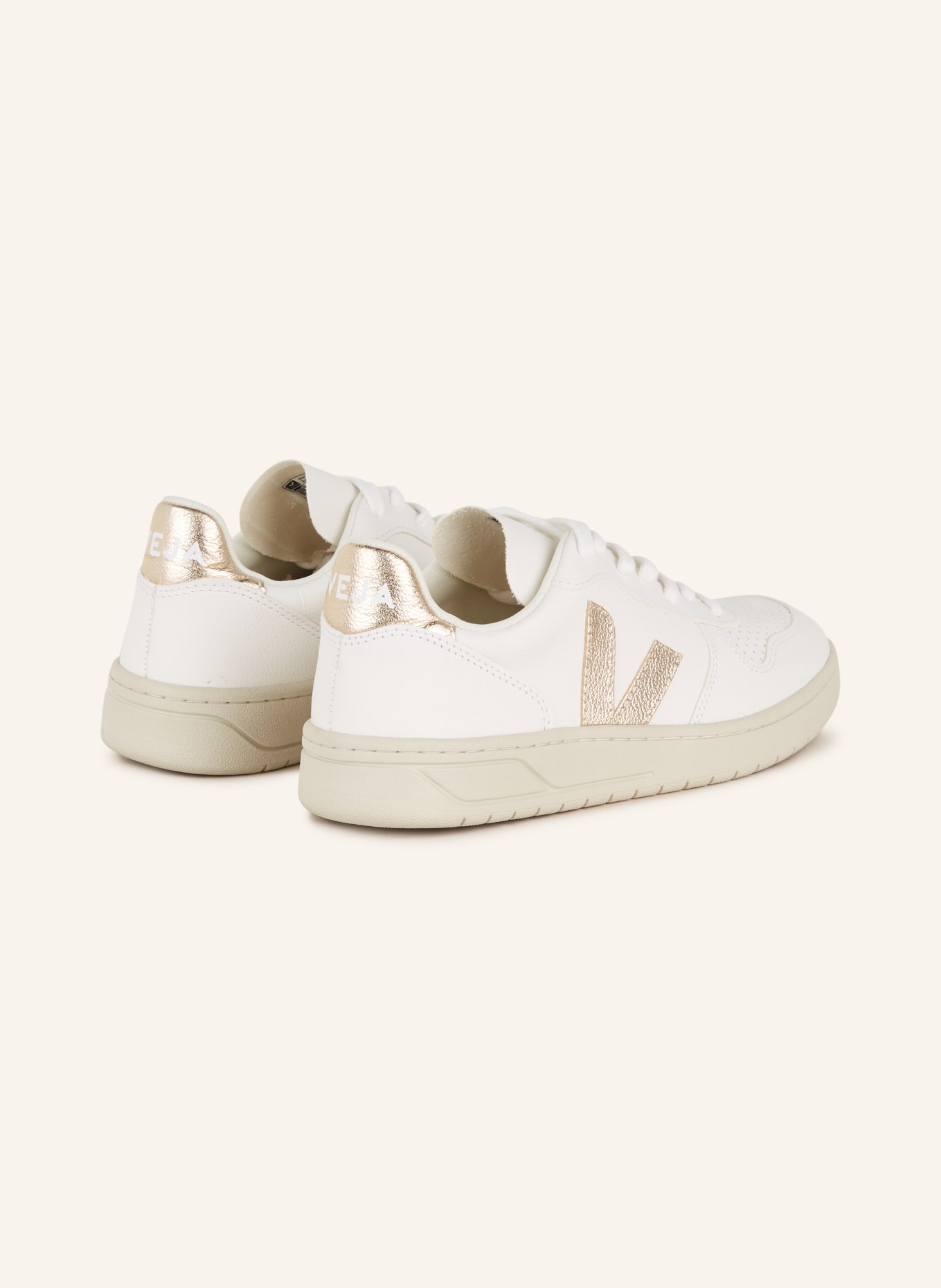 VEJA Sneakers V-10, Color: WHITE (Image 2)