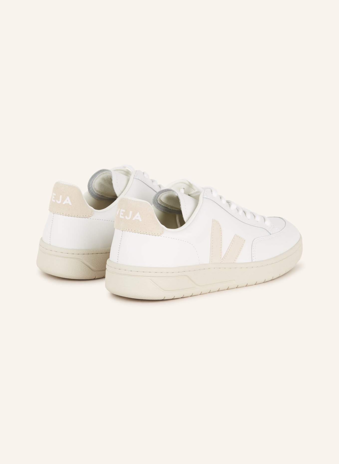 VEJA Sneakers V-12, Color: WHITE/ BEIGE (Image 2)
