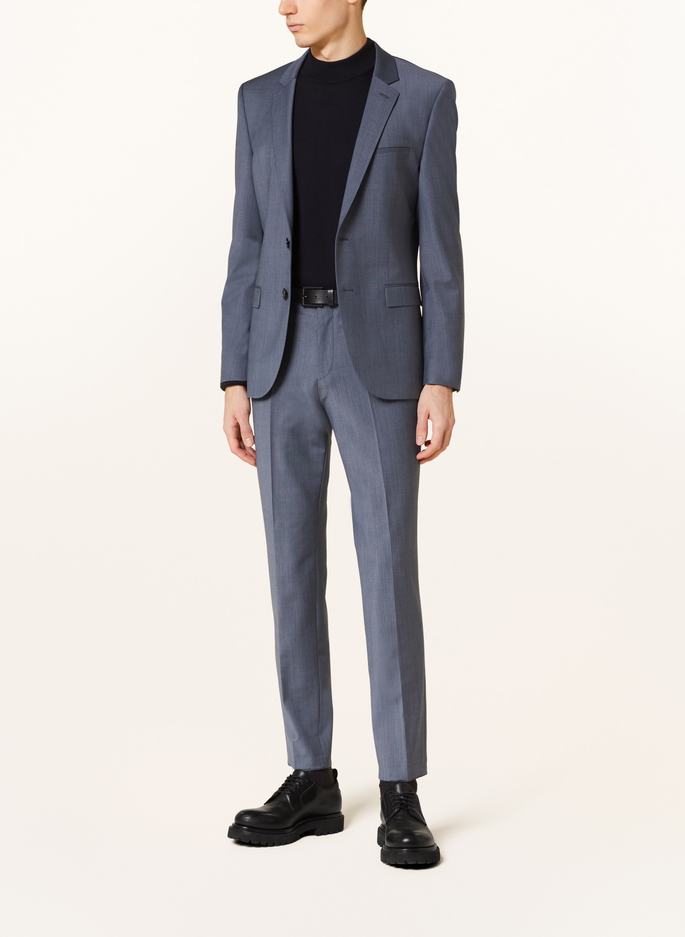 HUGO Suit ARTI HESTEN extra slim fit in dark blue