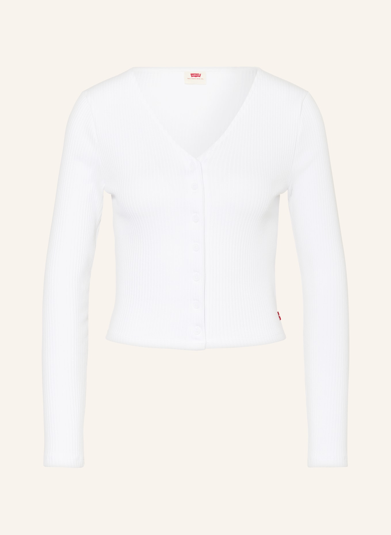Levi's® Cardigan, Color: WHITE (Image 1)