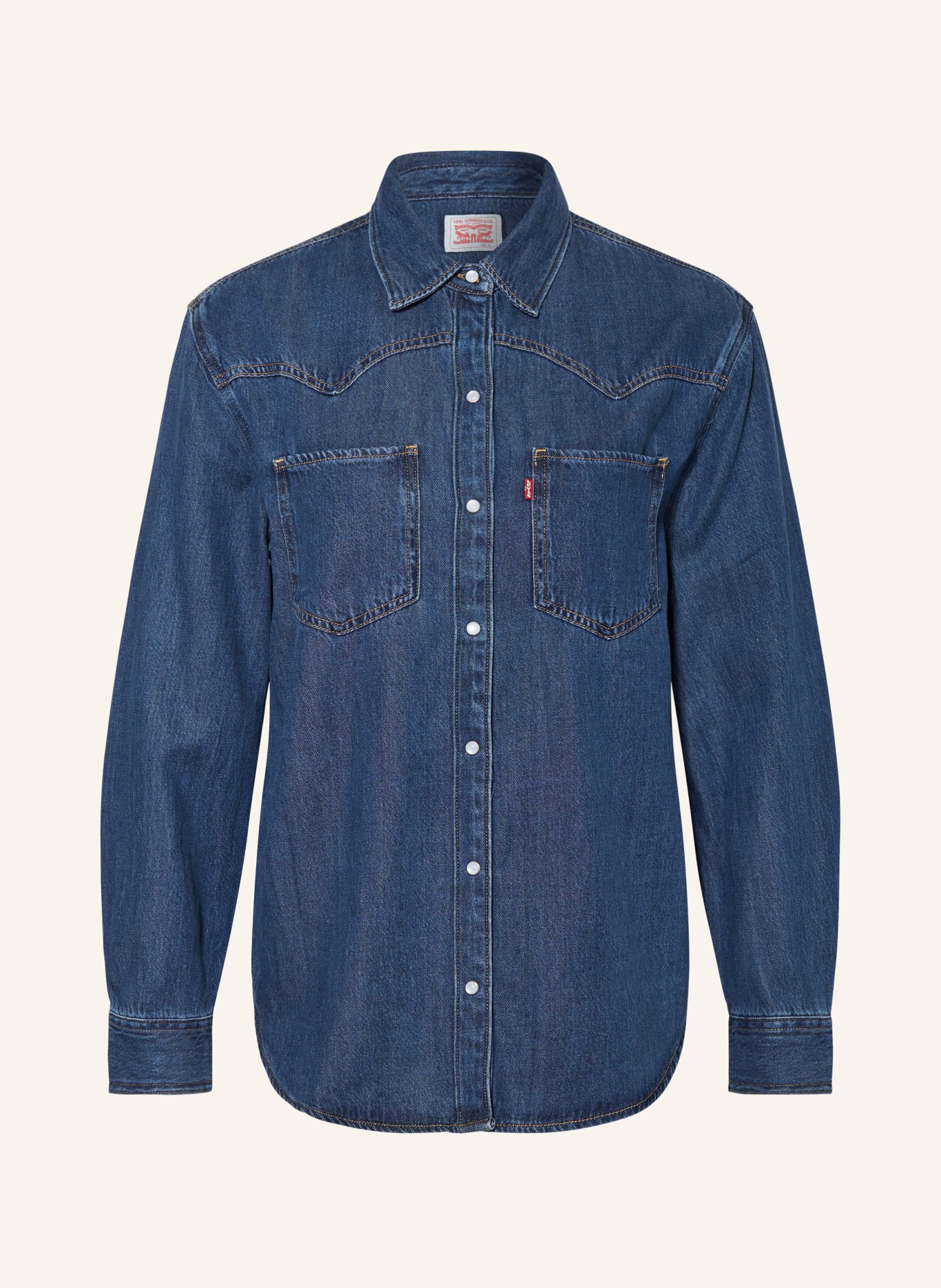 Levi's® Bluzka jeansowa TEODORA, Kolor: 07 Dark Indigo - Worn In (Obrazek 1)