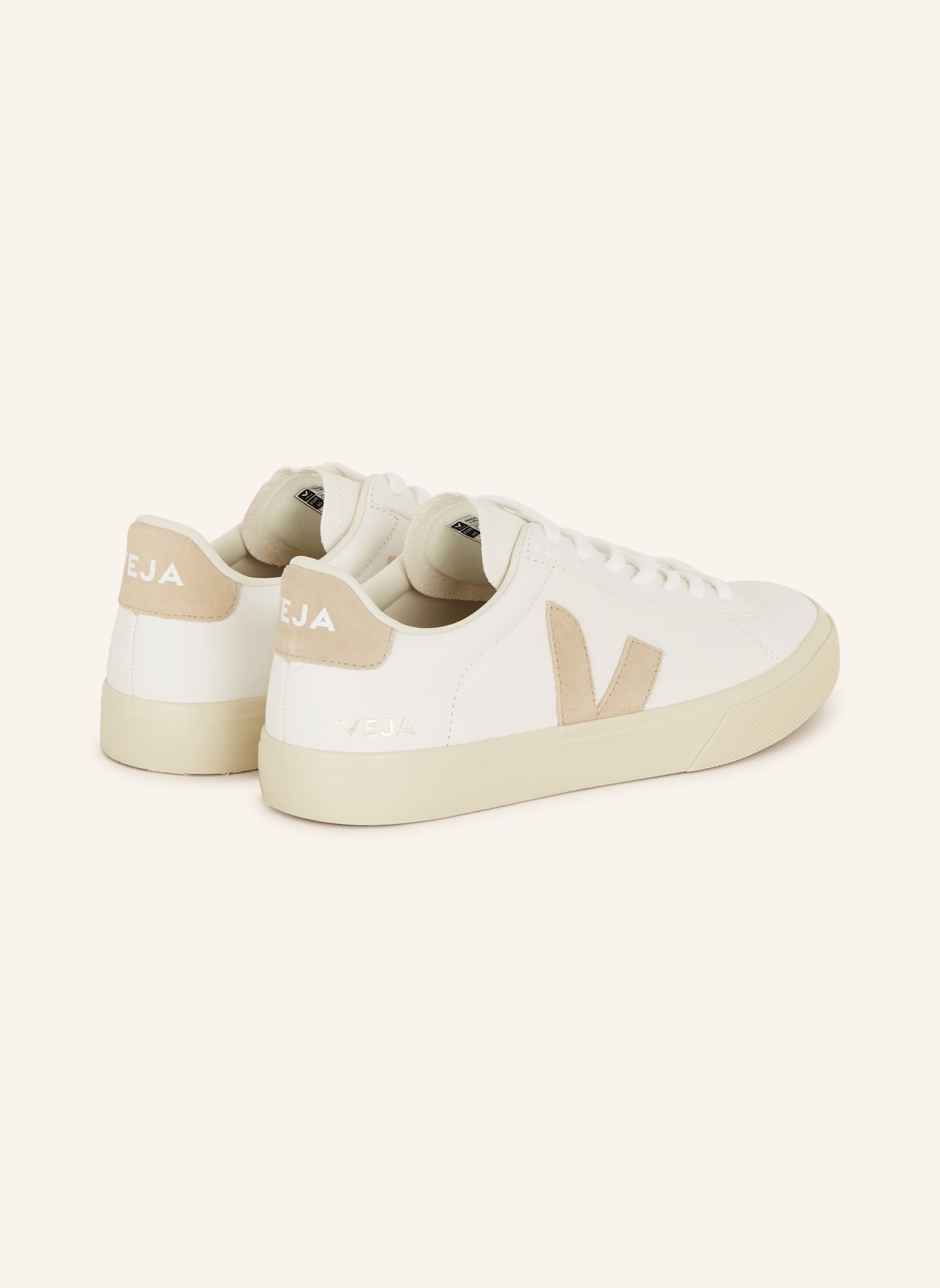 VEJA Sneakers CAMPO, Color: WHITE/ BEIGE (Image 2)