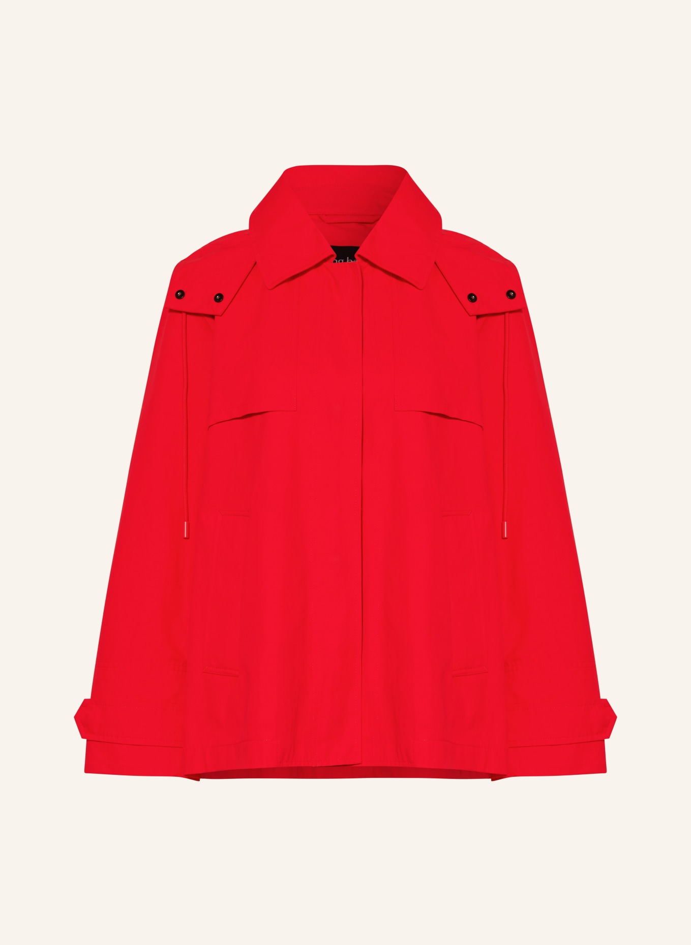 darling harbour Jacke mit abnehmbarer Kapuze: ROT