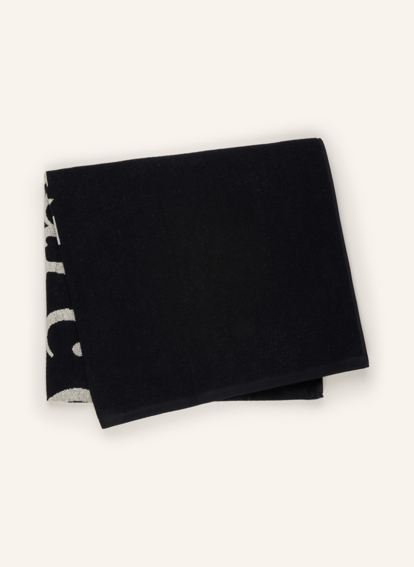 Marc O'Polo Bath towel STATEMENT, Color: BLACK (Image 2)