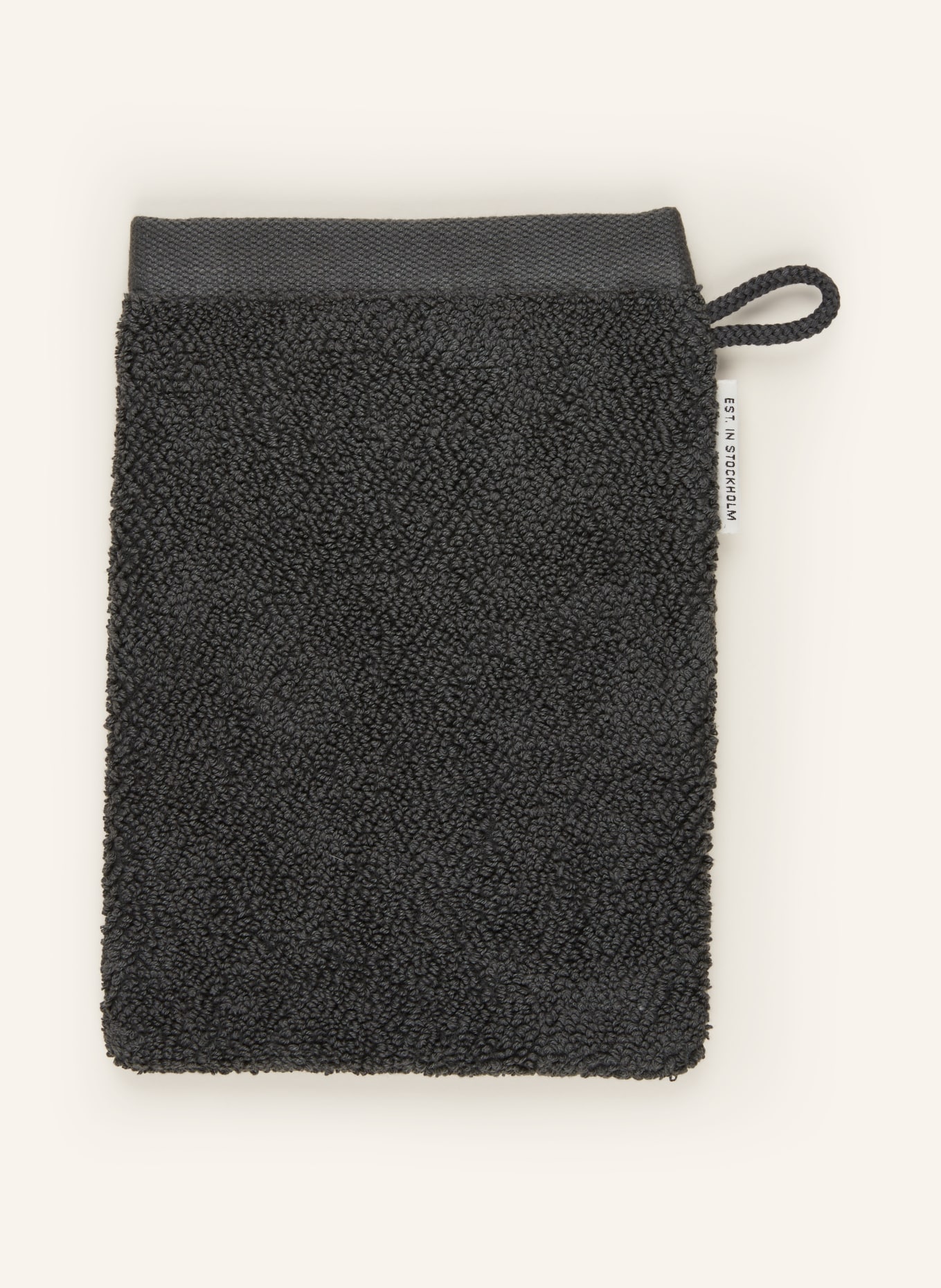 Marc O'Polo Rękawica do mycia TIMELESS: CZIEMNOSZARY