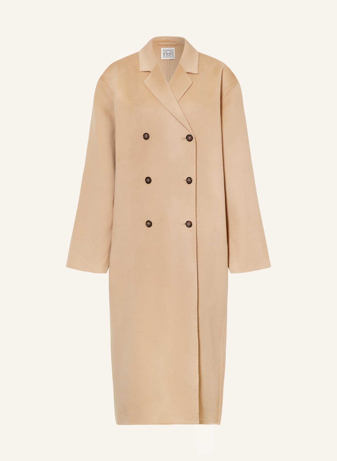 TOTEME Wool coat, Color: BEIGE (Image 1)