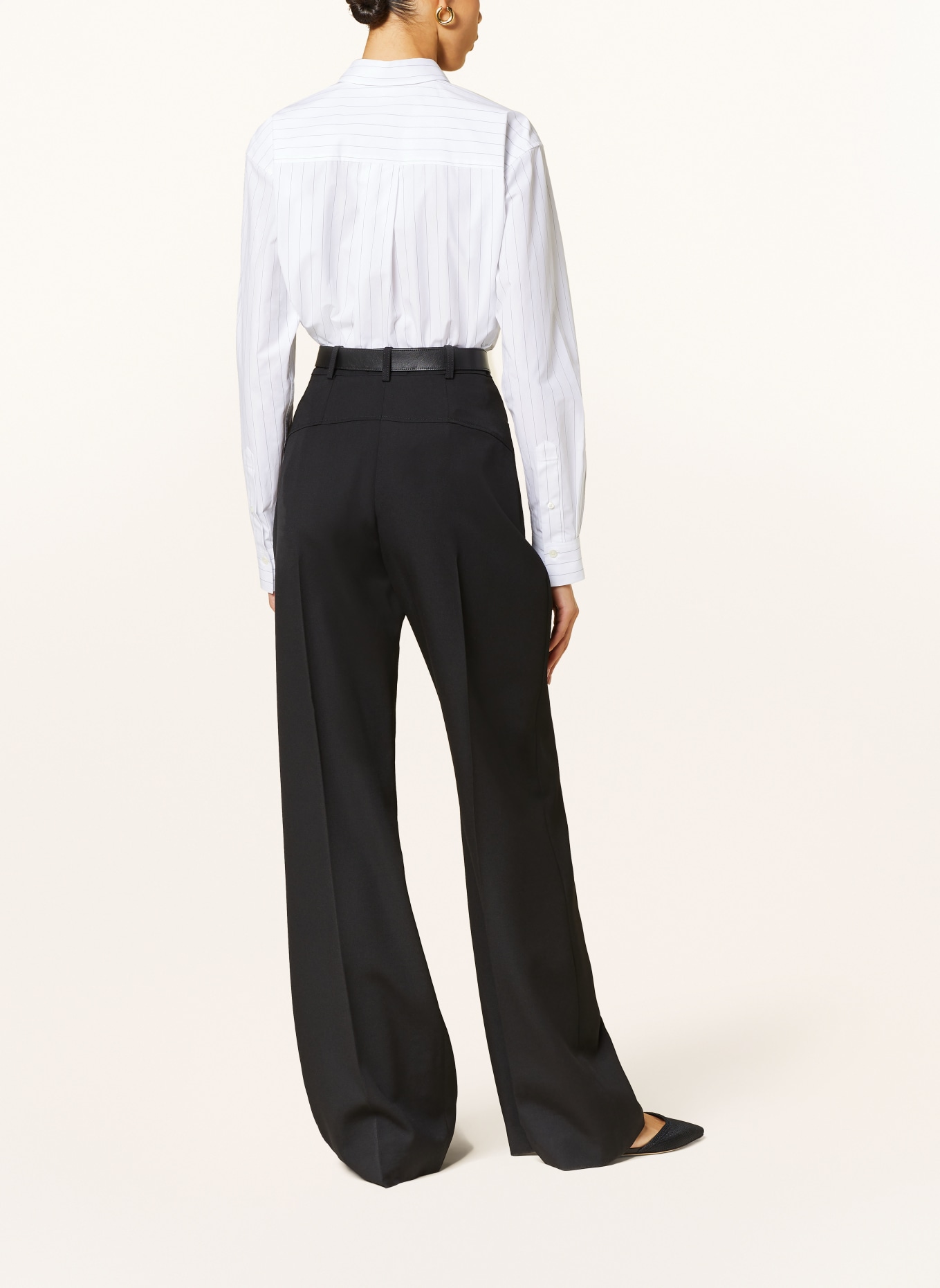 TOTEME Shirt blouse, Color: WHITE/ BLACK (Image 3)
