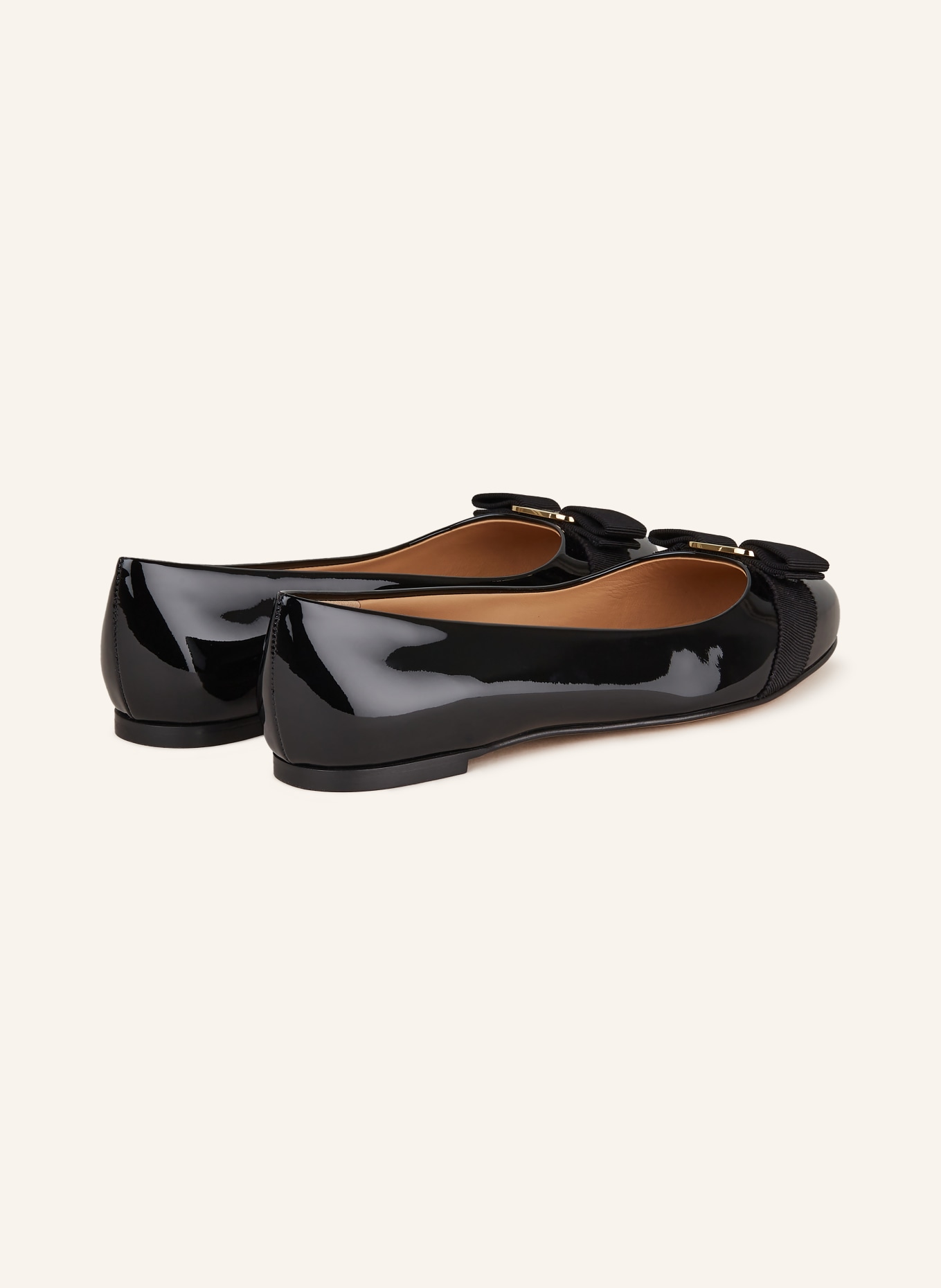 FERRAGAMO Ballerinas VARINA, Farbe: SCHWARZ (Bild 2)