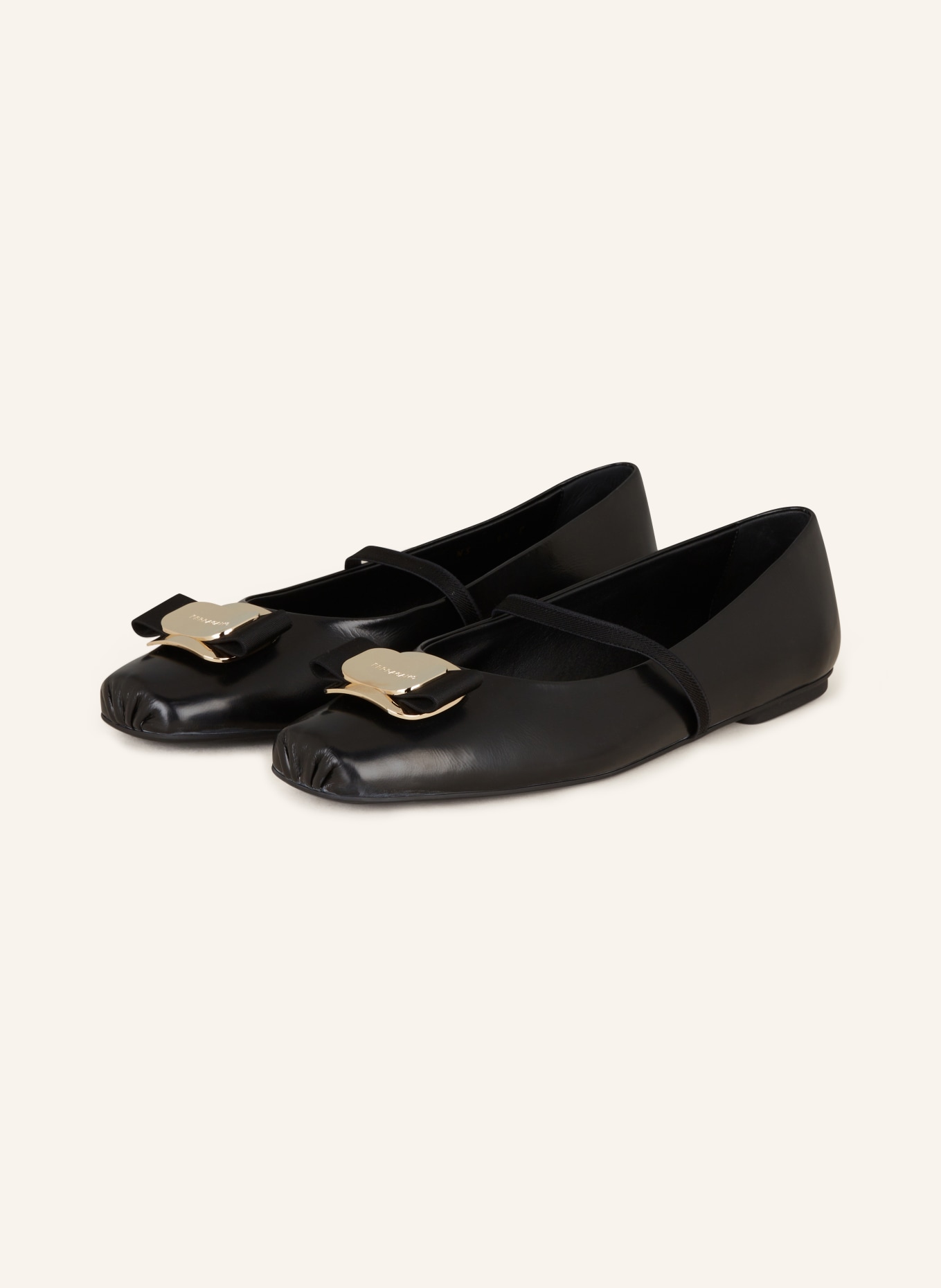Salvatore ferragamo ballet shoes top