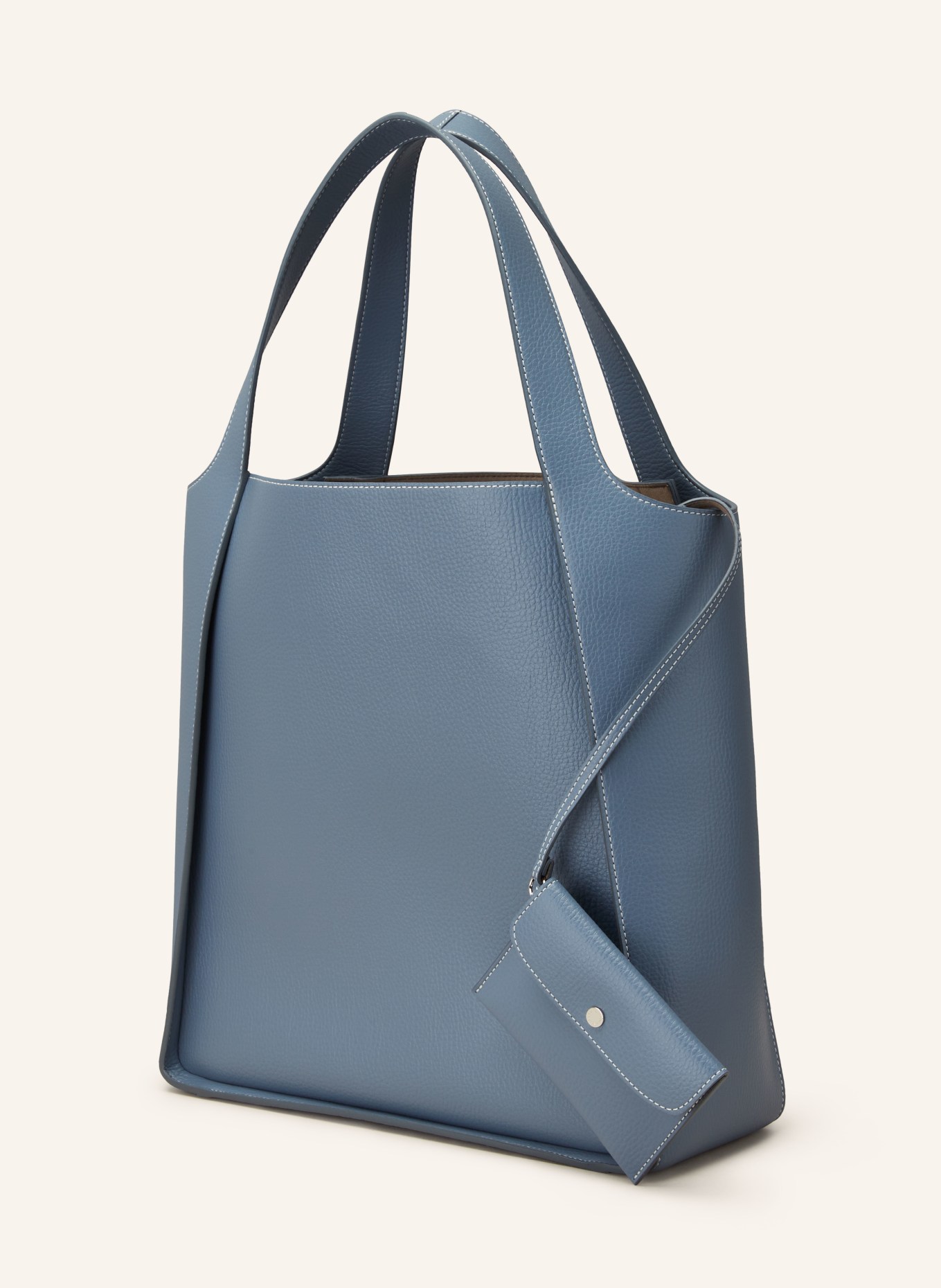 STELLA McCARTNEY Shopper with pouch, Color: BLUE GRAY (Image 2)
