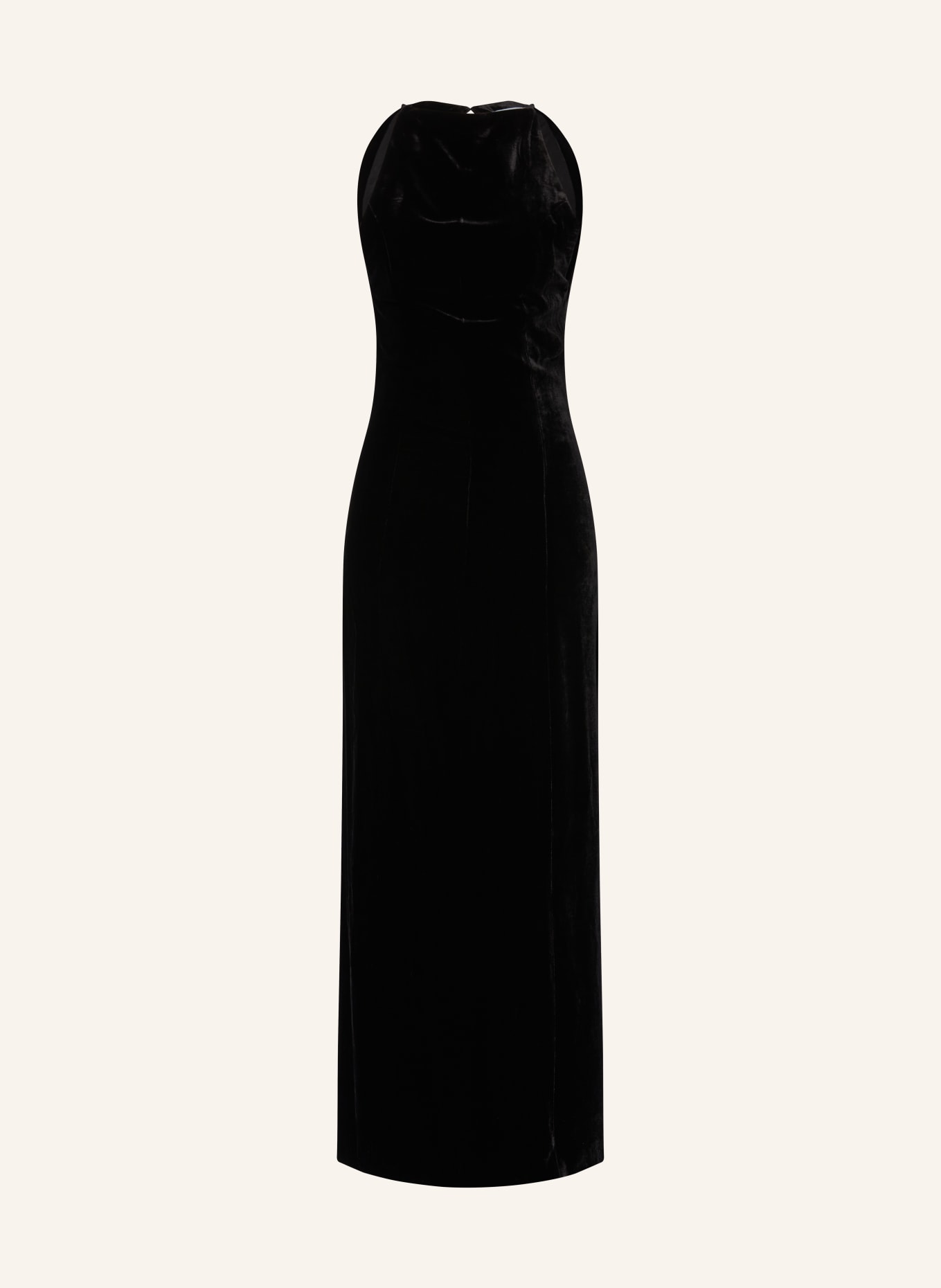 ENVELOPE 1976 Sukienka z aksamitu EVE, Kolor: CZARNY (Obrazek 1)