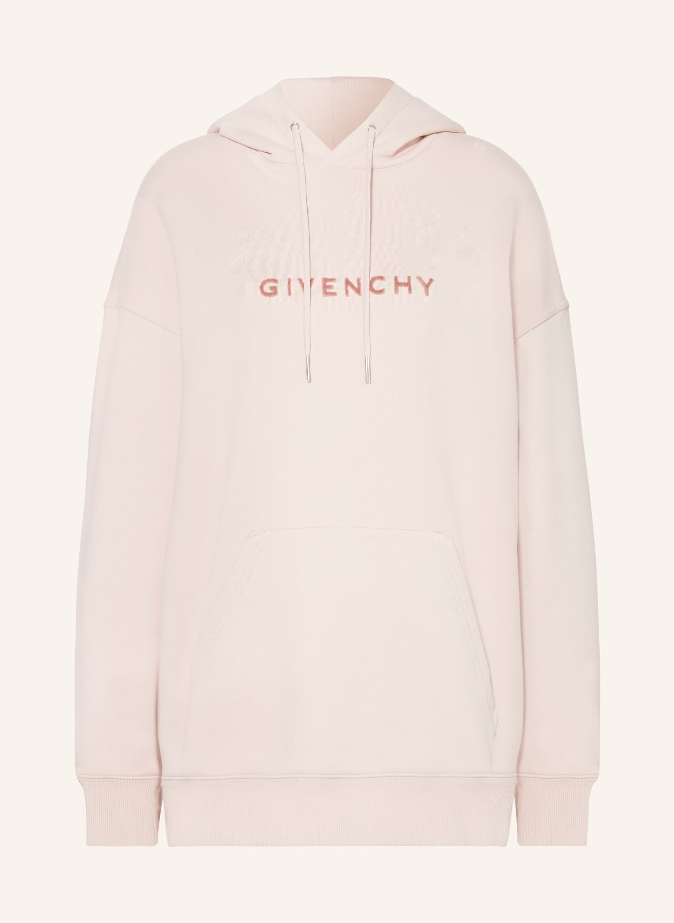 GIVENCHY Oversized hoodie, Color: LIGHT PINK (Image 1)