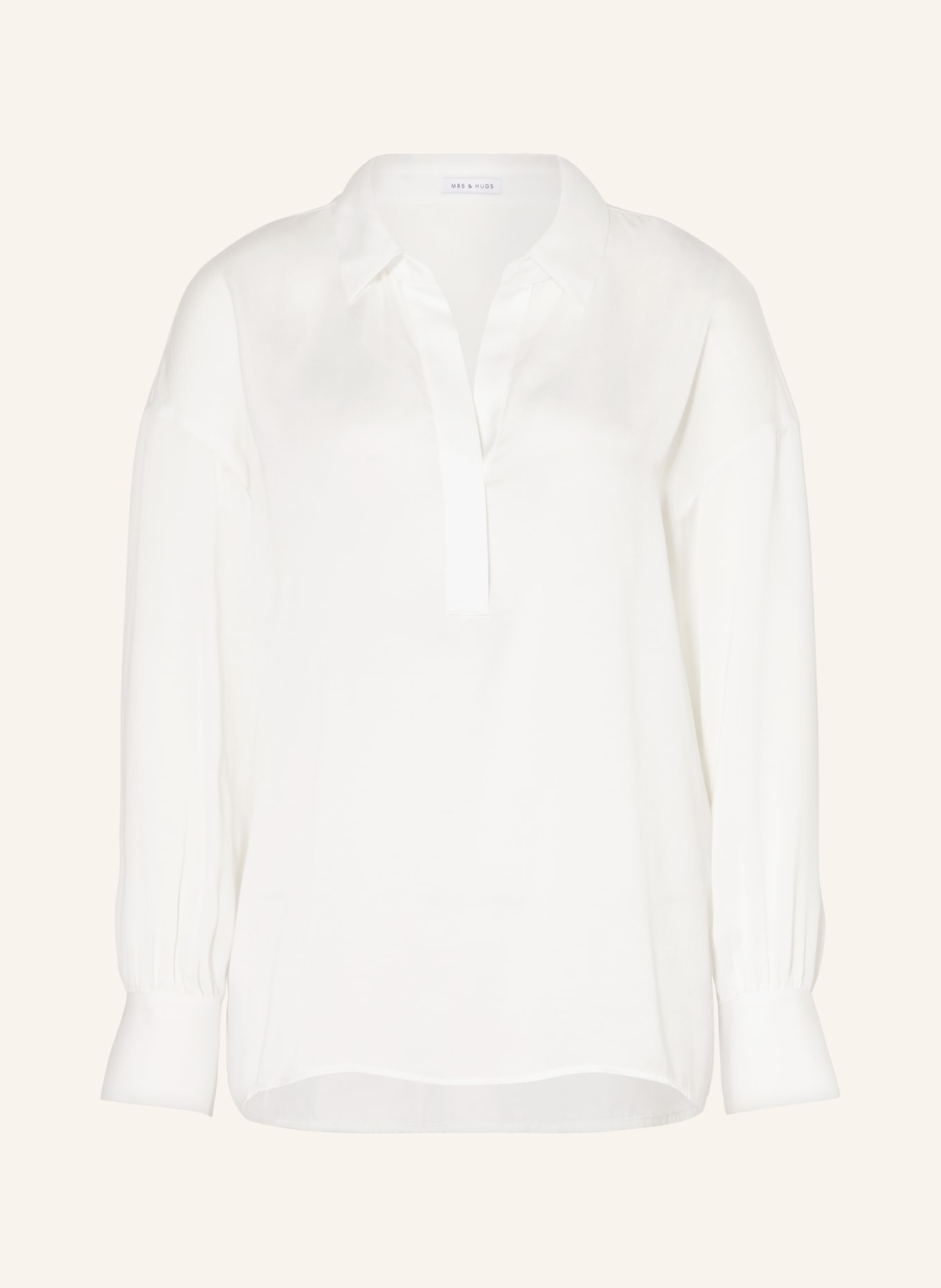 MRS & HUGS Shirt blouse, Color: WHITE (Image 1)