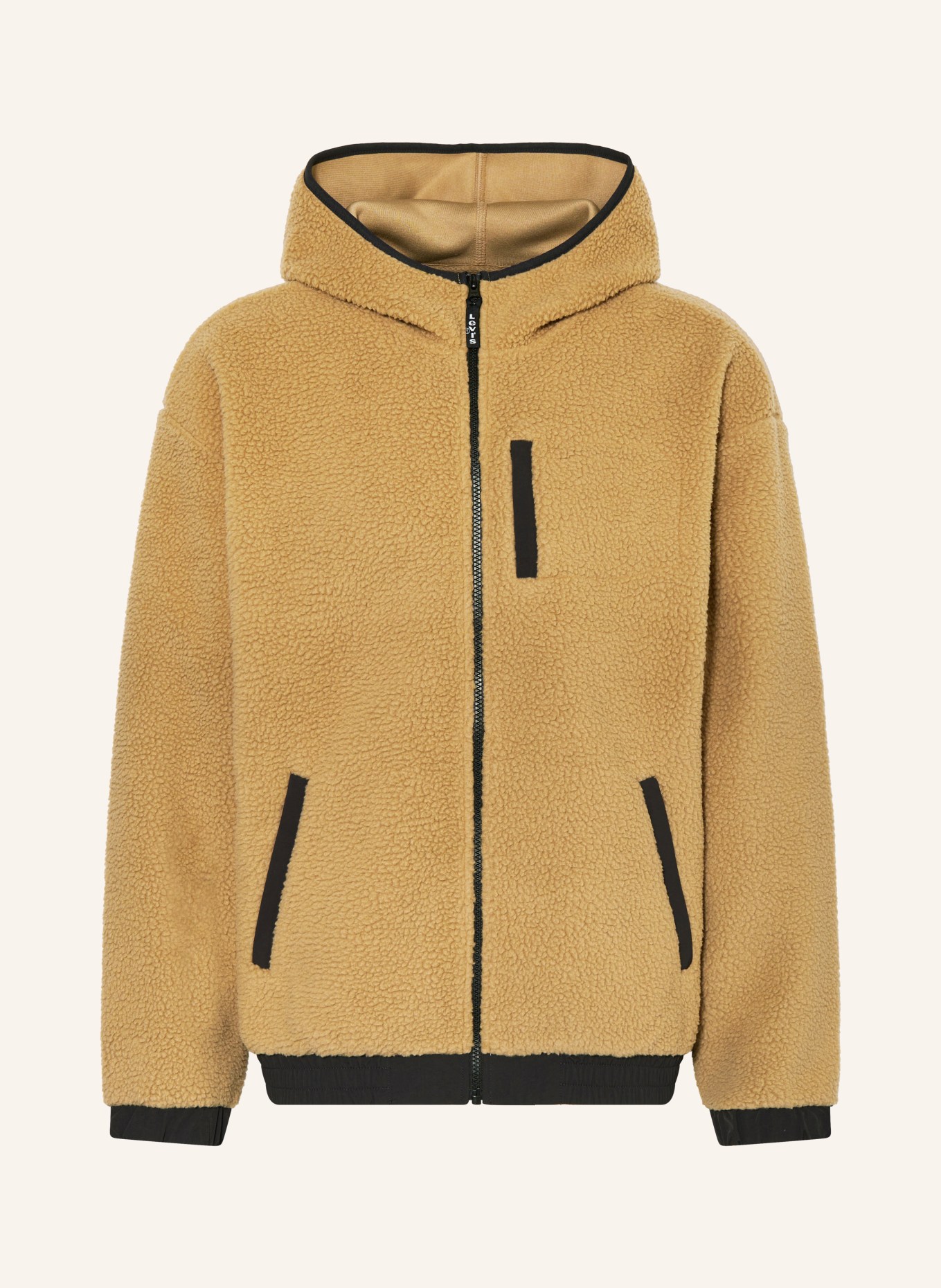 Levi's® Fleece jacket, Color: BROWN (Image 1)