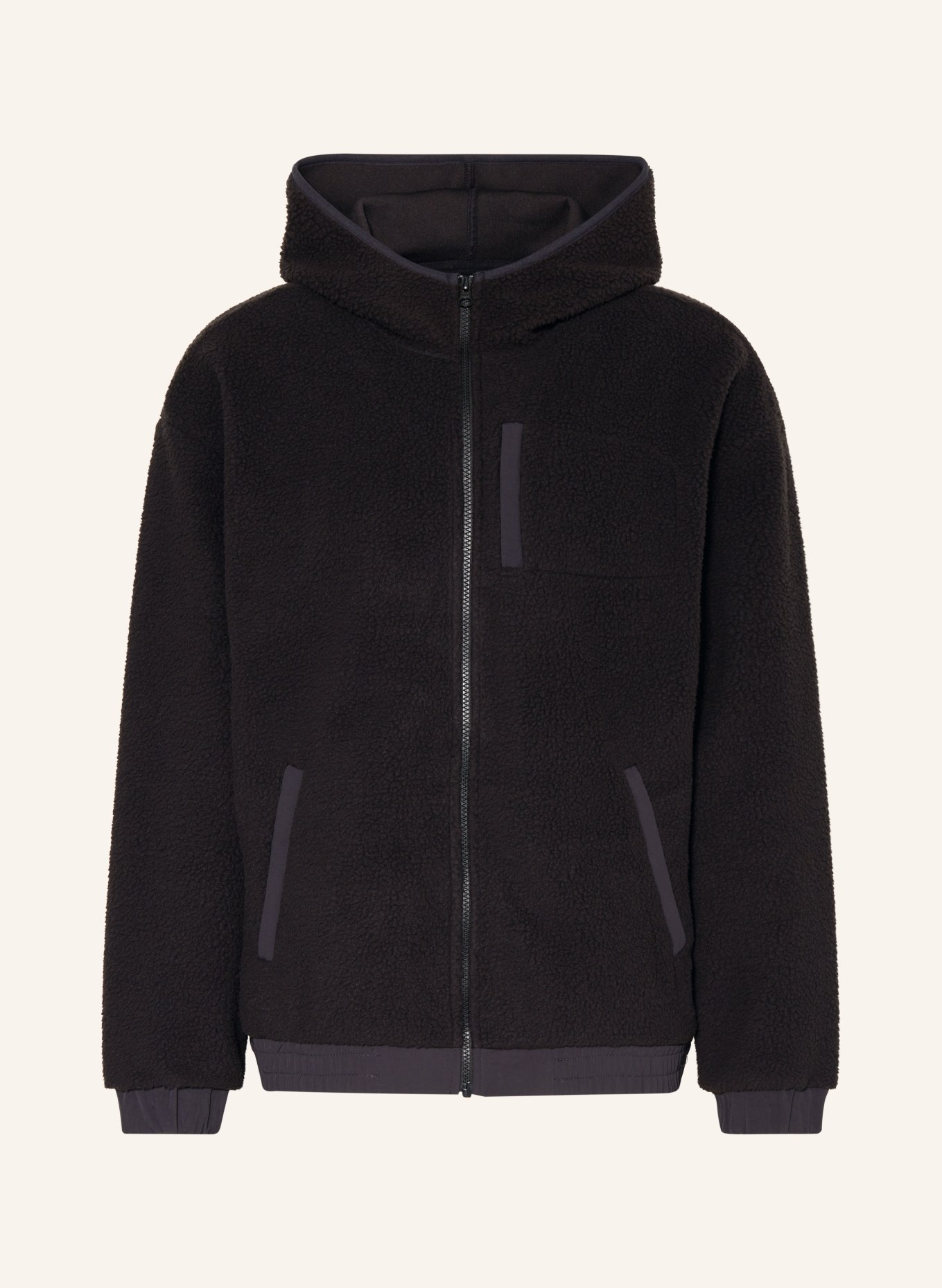 Levi's® Fleece jacket, Color: BLACK (Image 1)