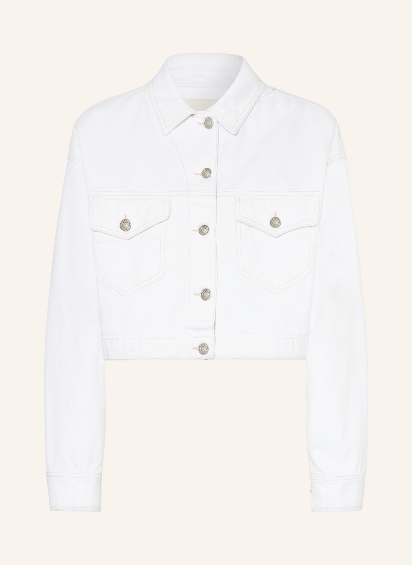 MARANT ÉTOILE Denim jacket TADIA, Color: 20WH white (Image 1)