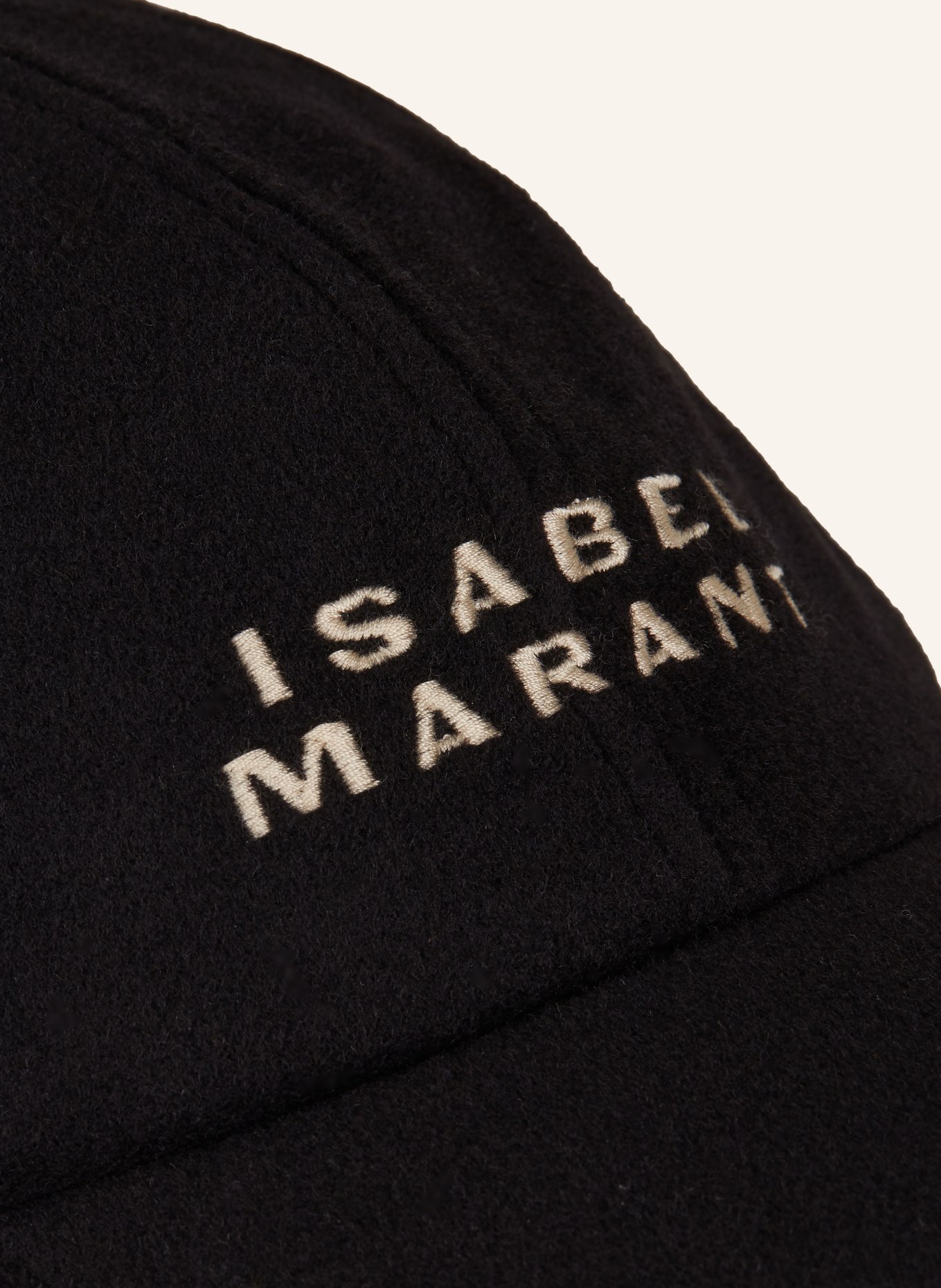 MARANT ÉTOILE Cap TYRON: ZWART