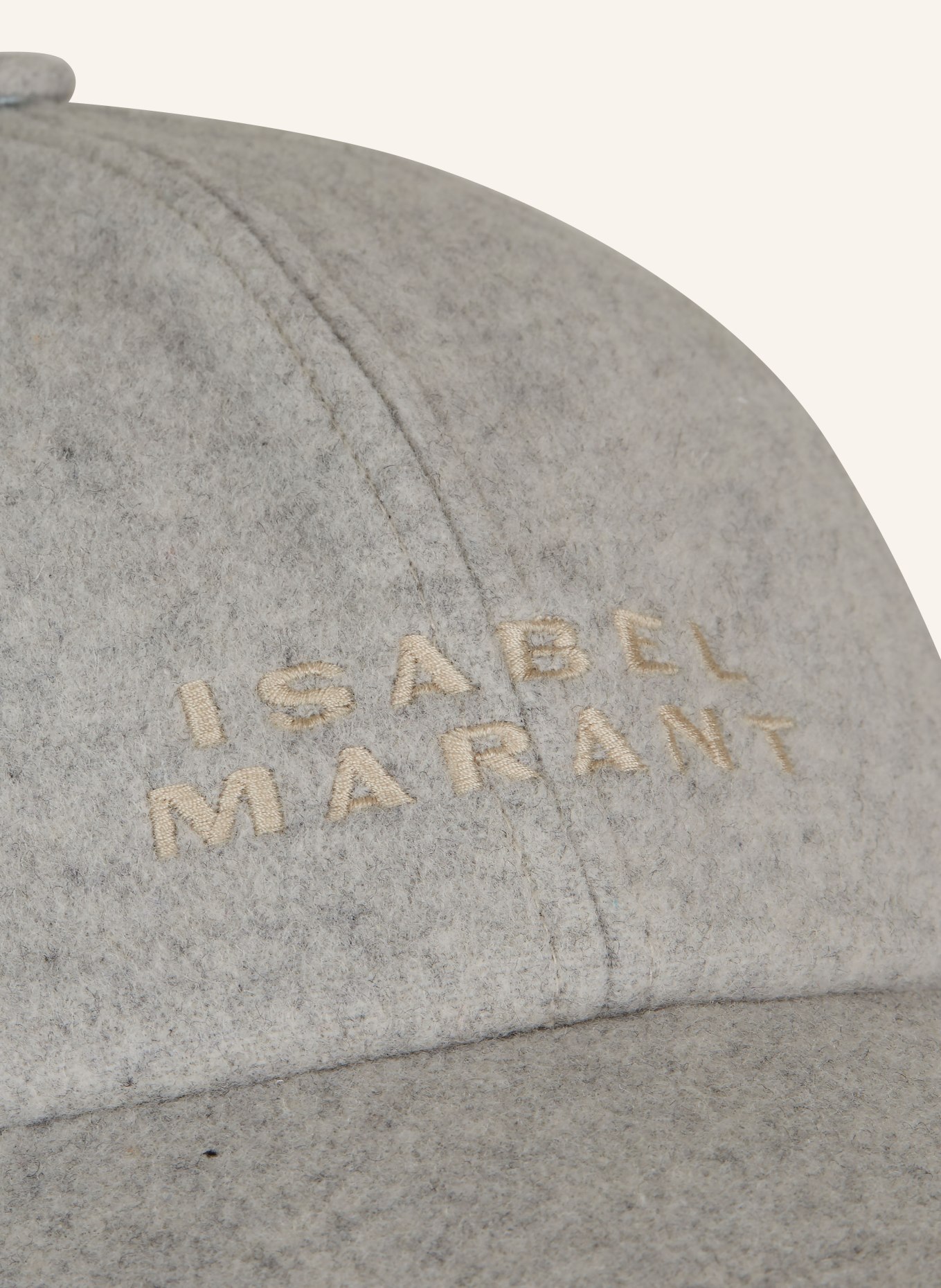 MARANT ÉTOILE Casquette TYRON: GRIS