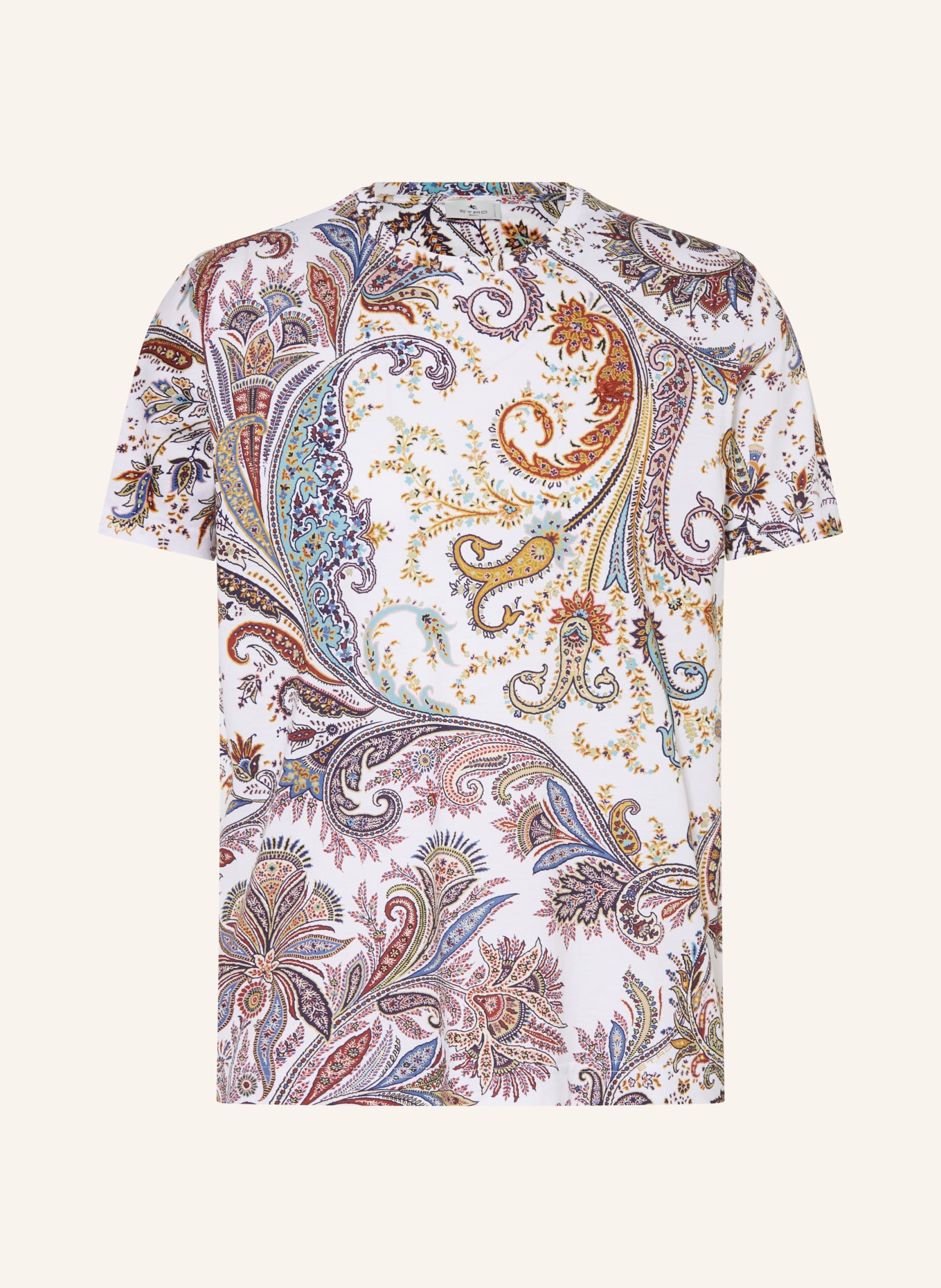ETRO T-shirt, Color: WHITE/ BLUE/ RED (Image 1)