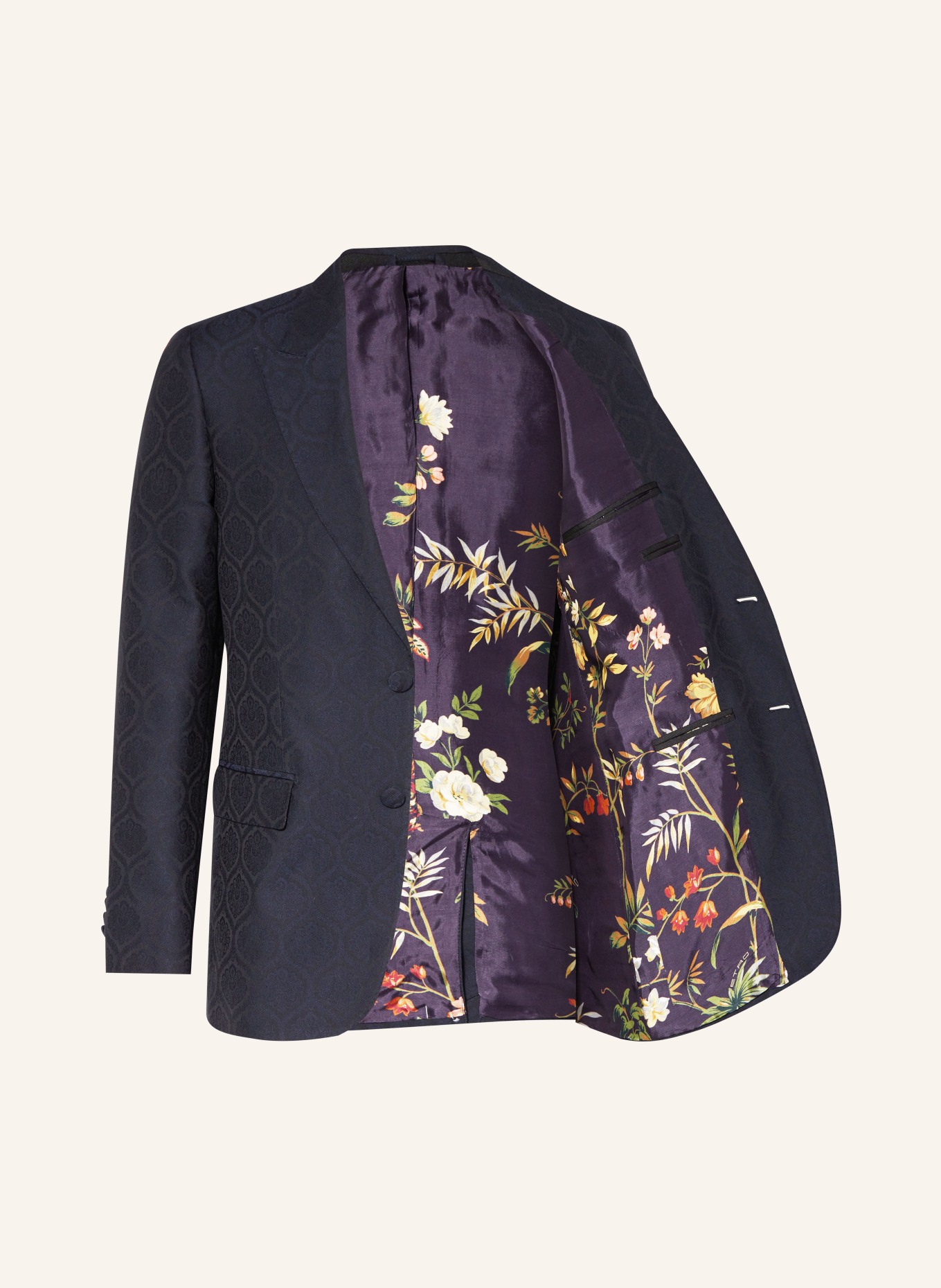 ETRO Suit jacket Slim Fit, Color: B0665 NAVY (Image 4)