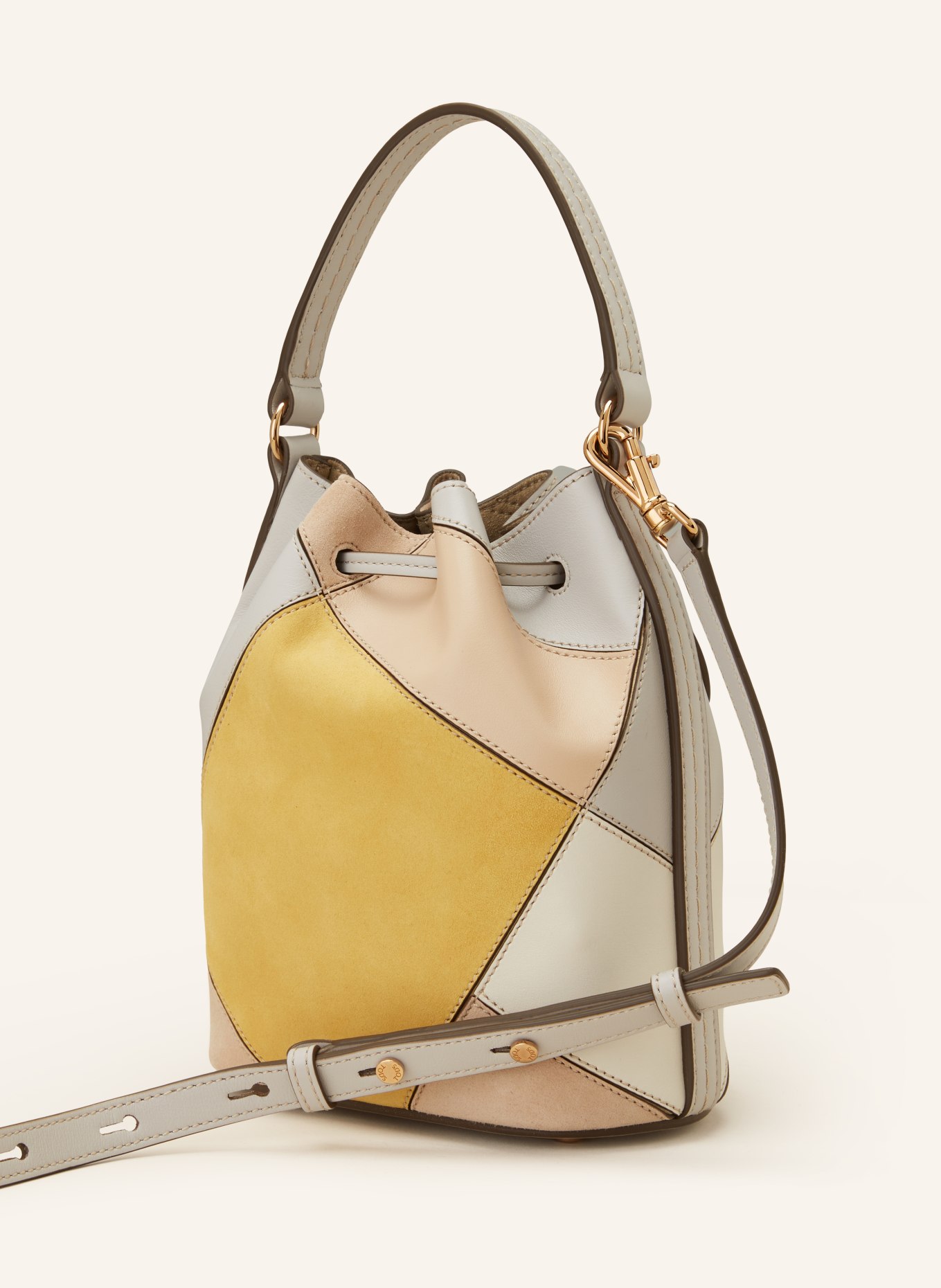 TOD'S Pouch bag T TIMELESS, Color: DARK YELLOW/ LIGHT GRAY (Image 2)