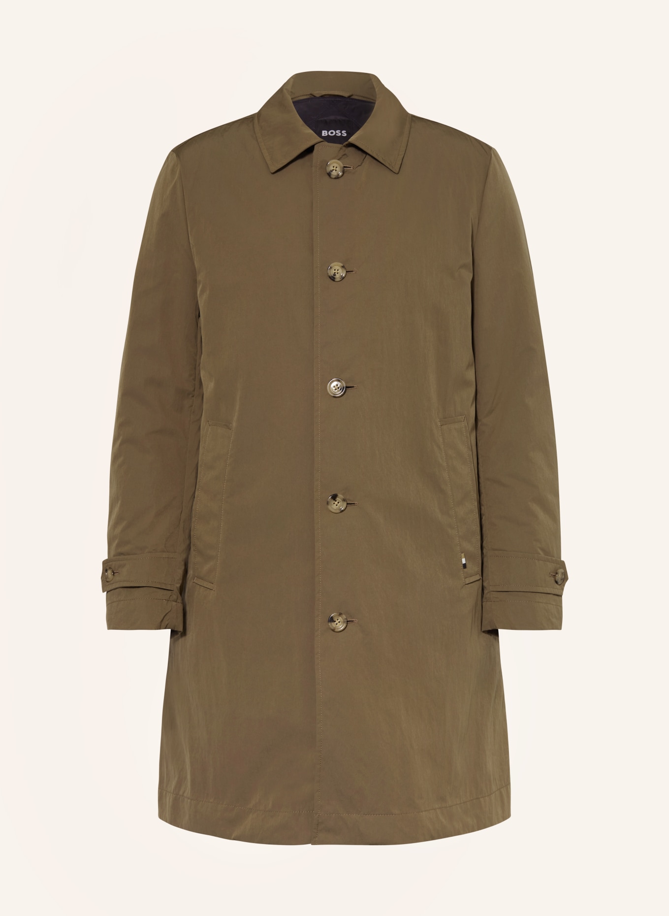 BOSS Coat CAM with removable trim, Color: DARK BROWN (Image 1)
