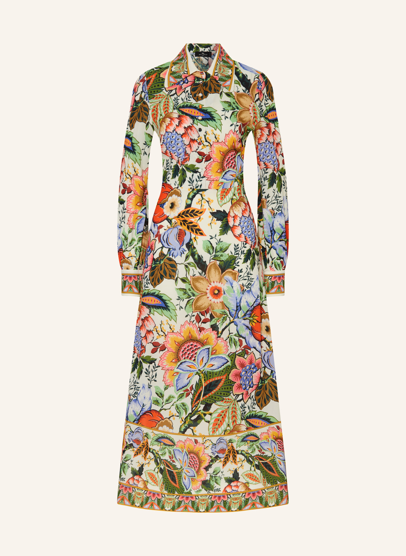 ETRO Dress, Color: CREAM/ GREEN/ RED (Image 1)