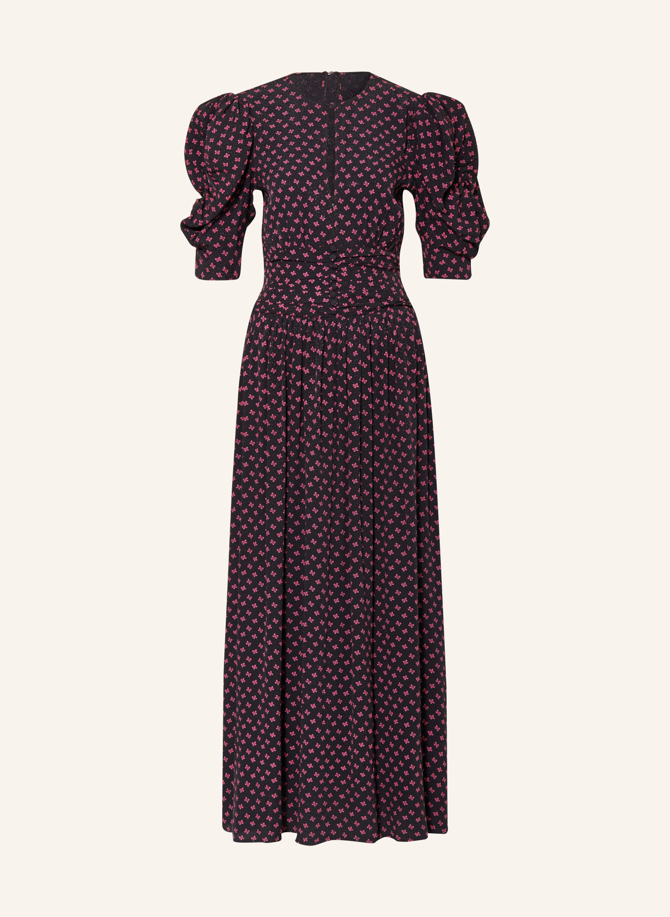 ROTATE Kleid, Farbe: BLAU/ PINK (Bild 1)