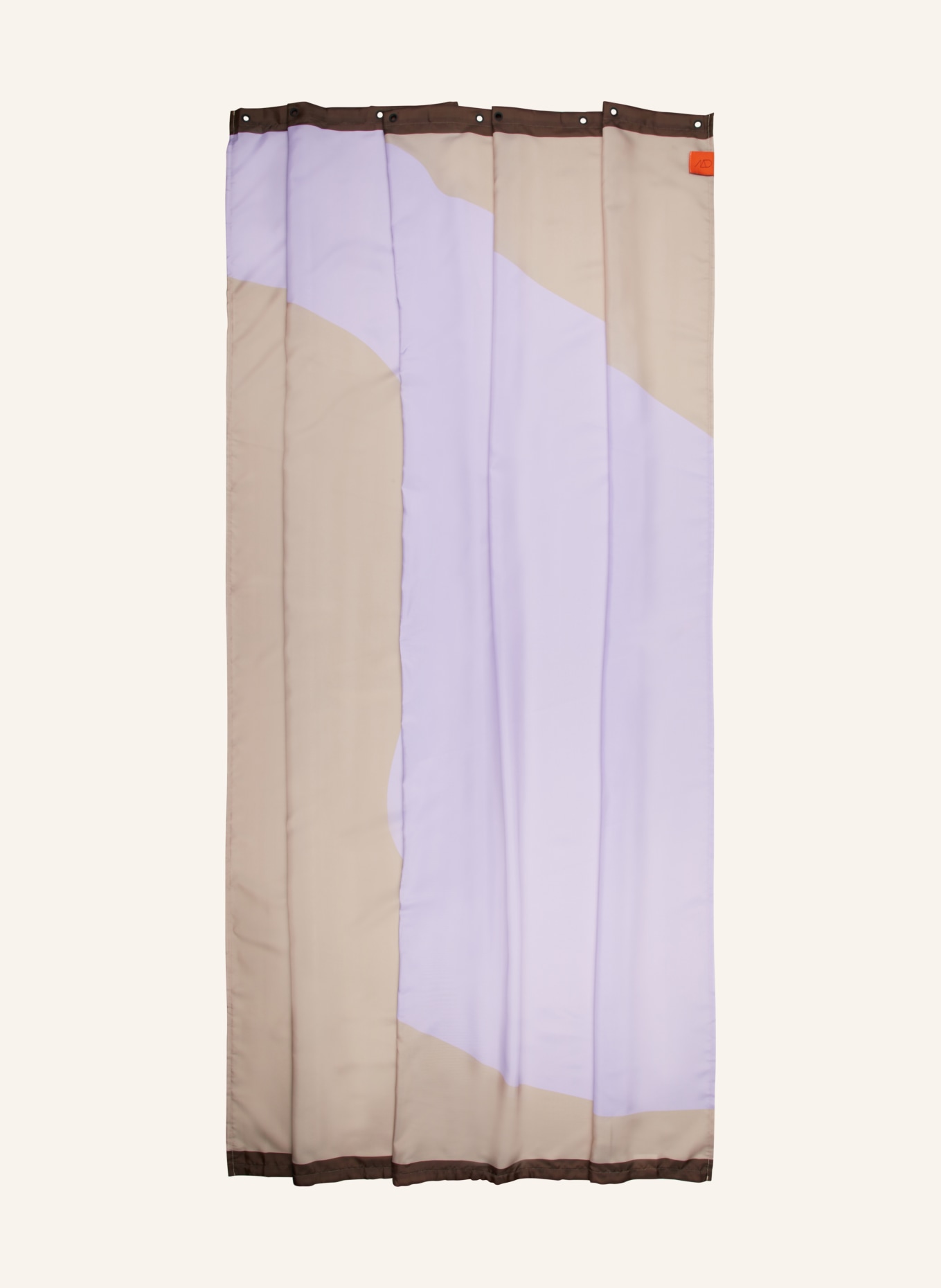 METTE DITMER Shower curtain NOVA ARTE, Color: PURPLE (Image 1)