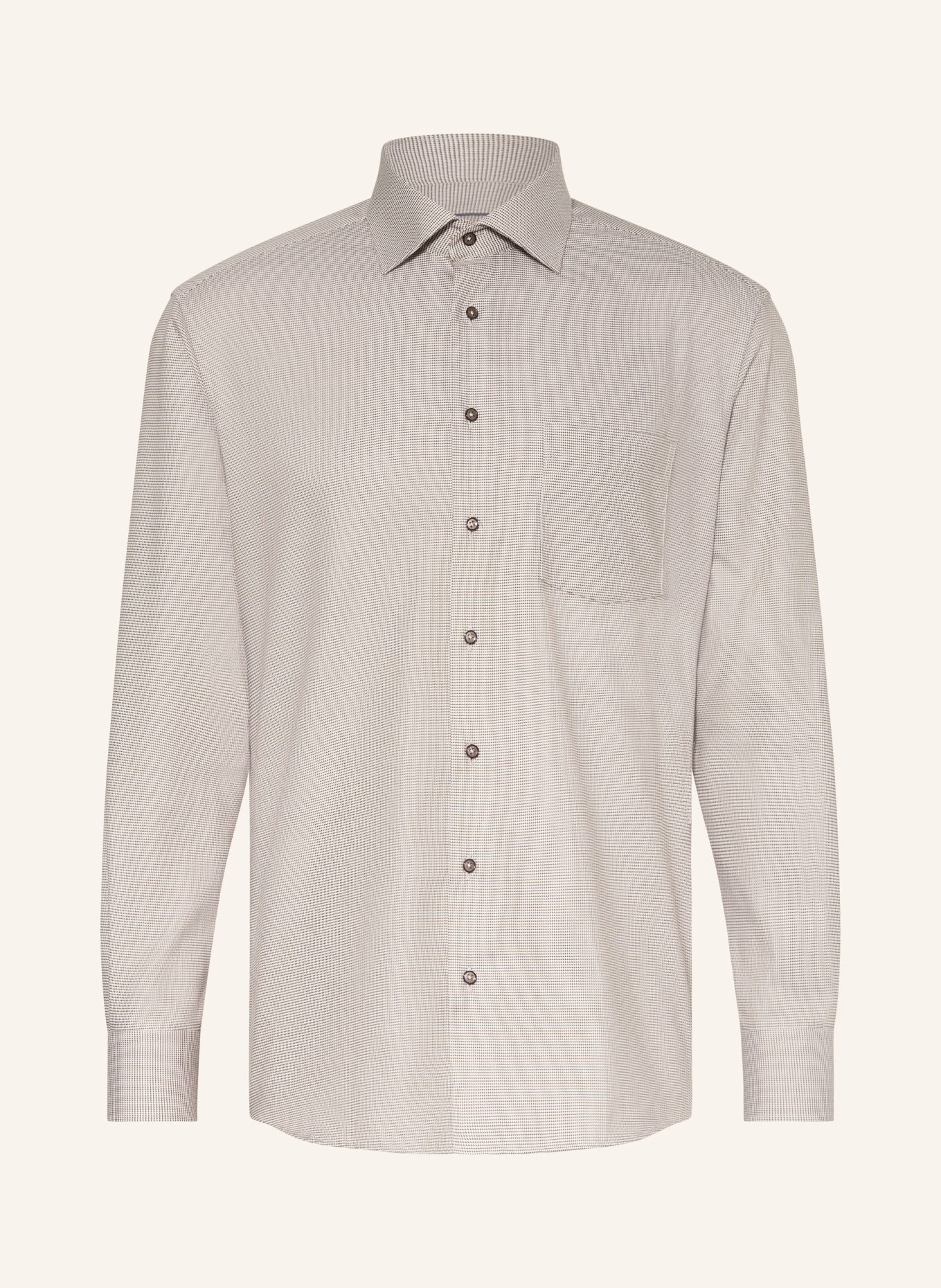 ETERNA Shirt modern fit, Color: LIGHT BROWN (Image 1)