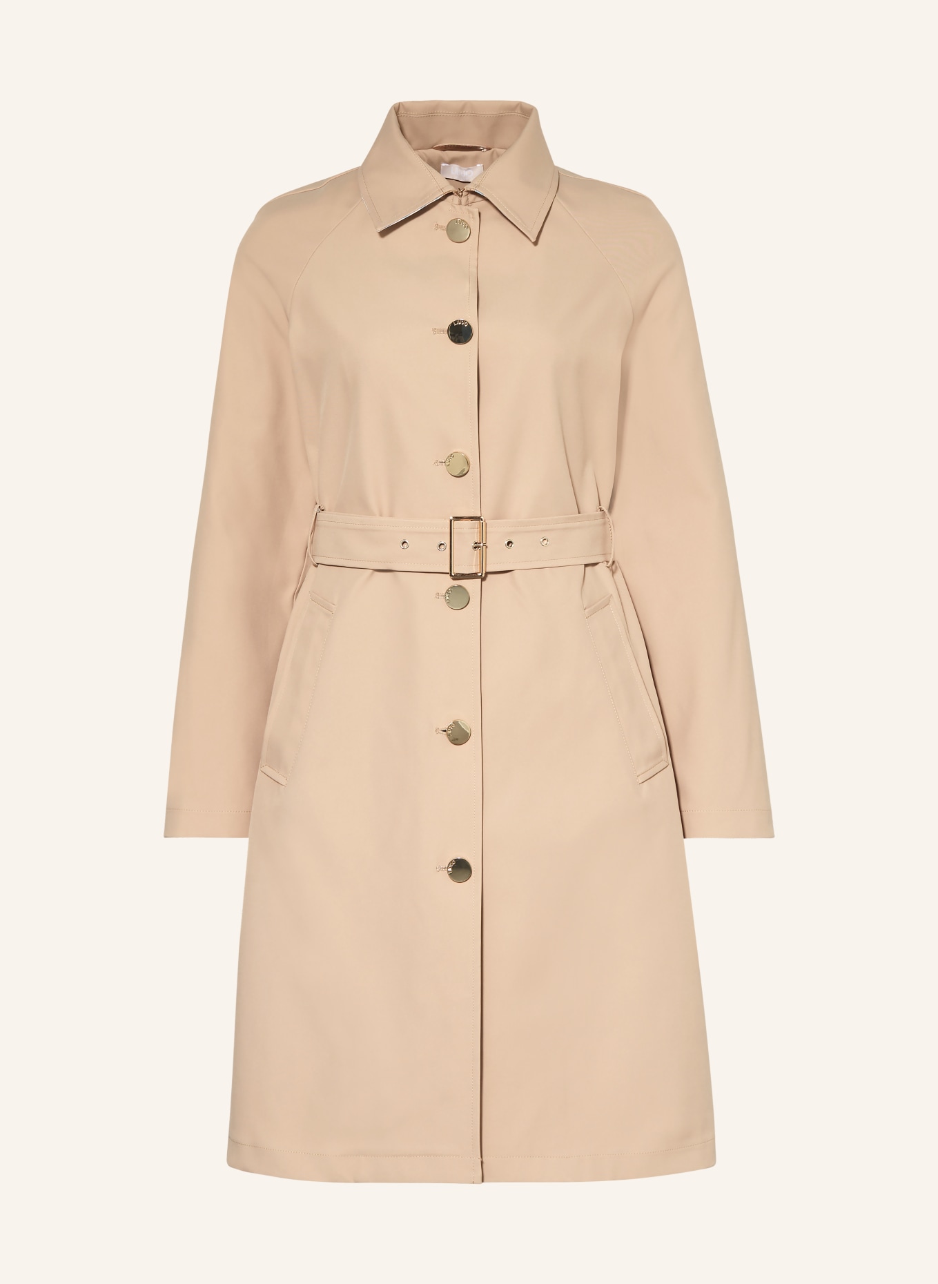 LIU JO Trench coat, Color: BEIGE (Image 1)
