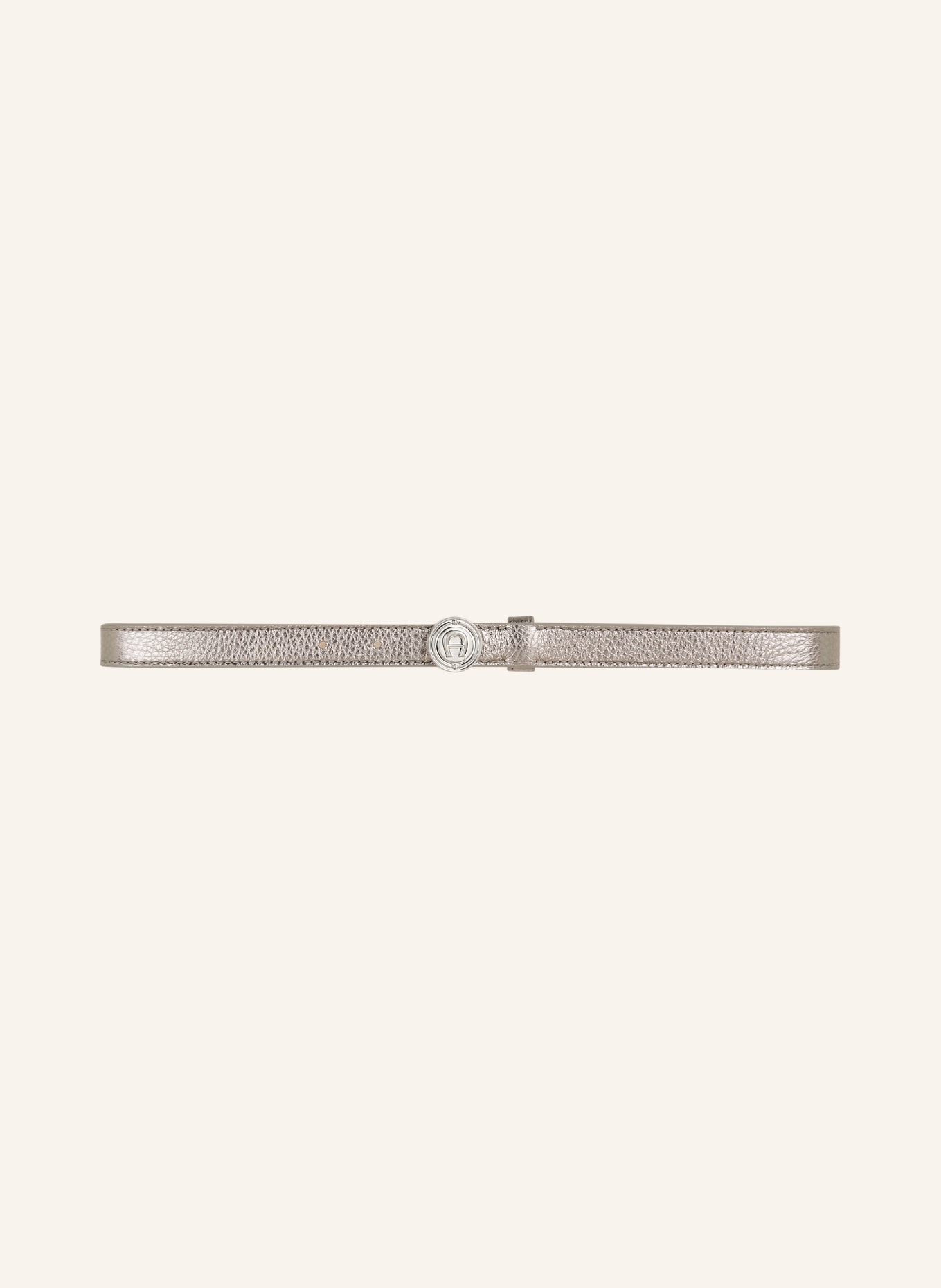 AIGNER Leather belt, Color: GRAY (Image 2)
