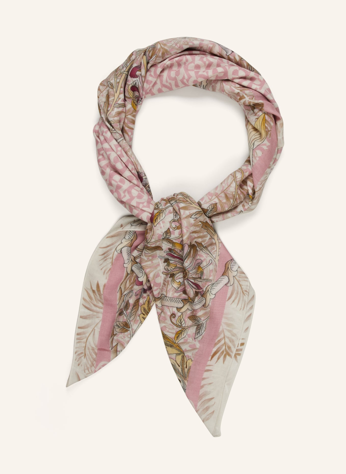 AIGNER Scarf, Color: PINK/ GRAY/ RED (Image 2)