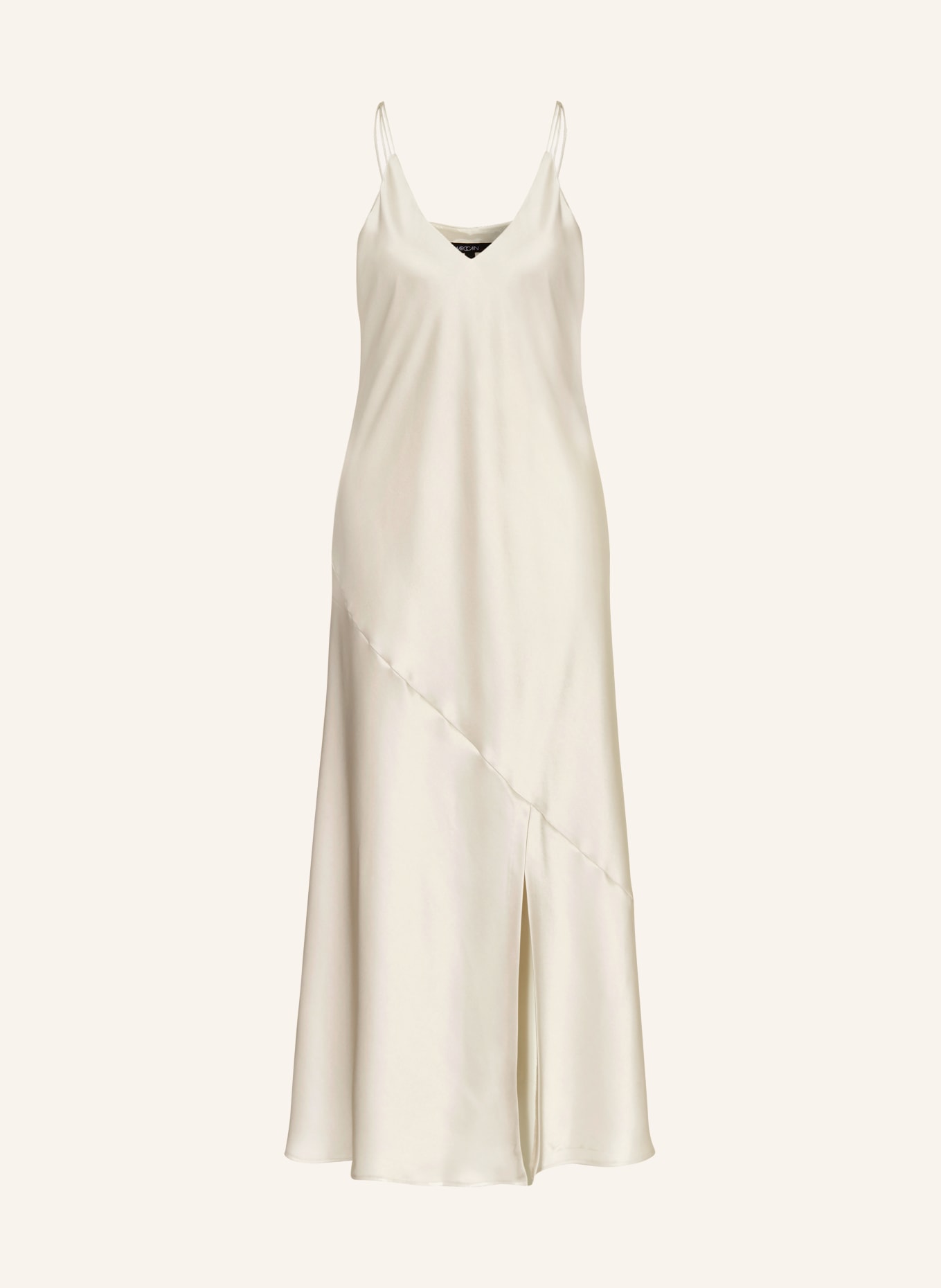 MARC CAIN Evening dress in satin, Color: 182 smoke (Image 1)