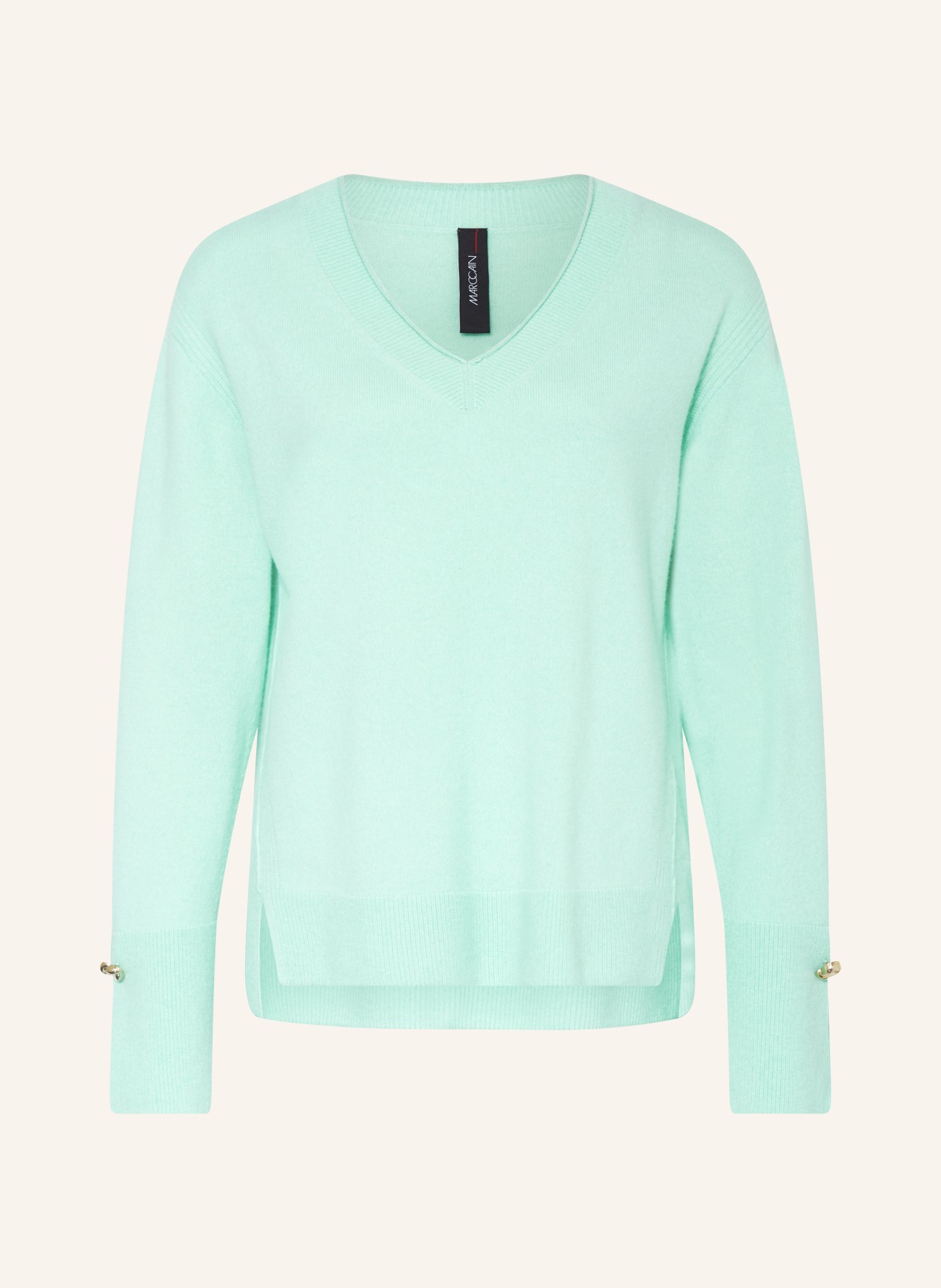 MARC CAIN Sweater, Color: 562 soft malachite (Image 1)