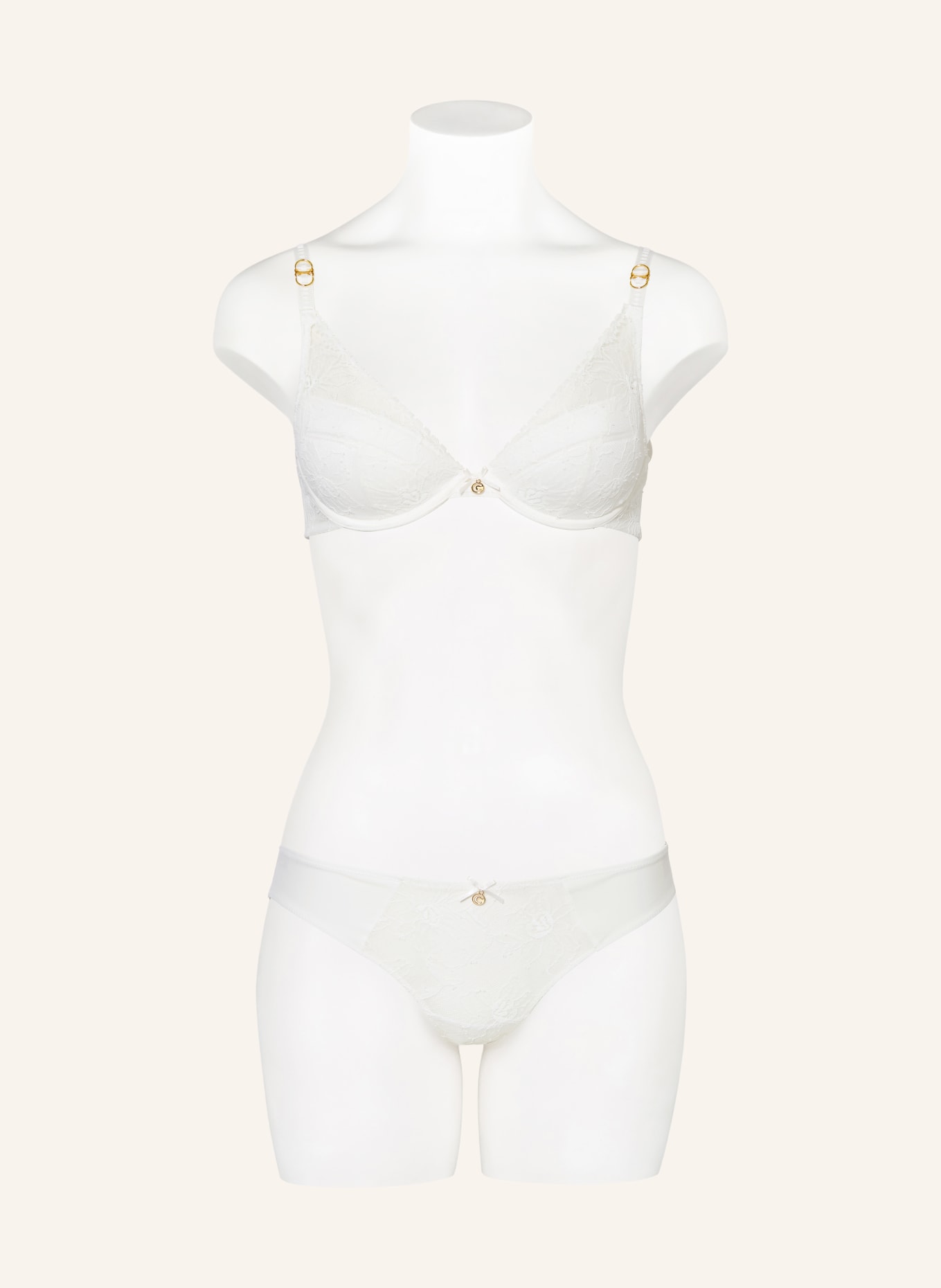 CHANTELLE Molded cup bra ORCHIDS, Color: WHITE (Image 2)