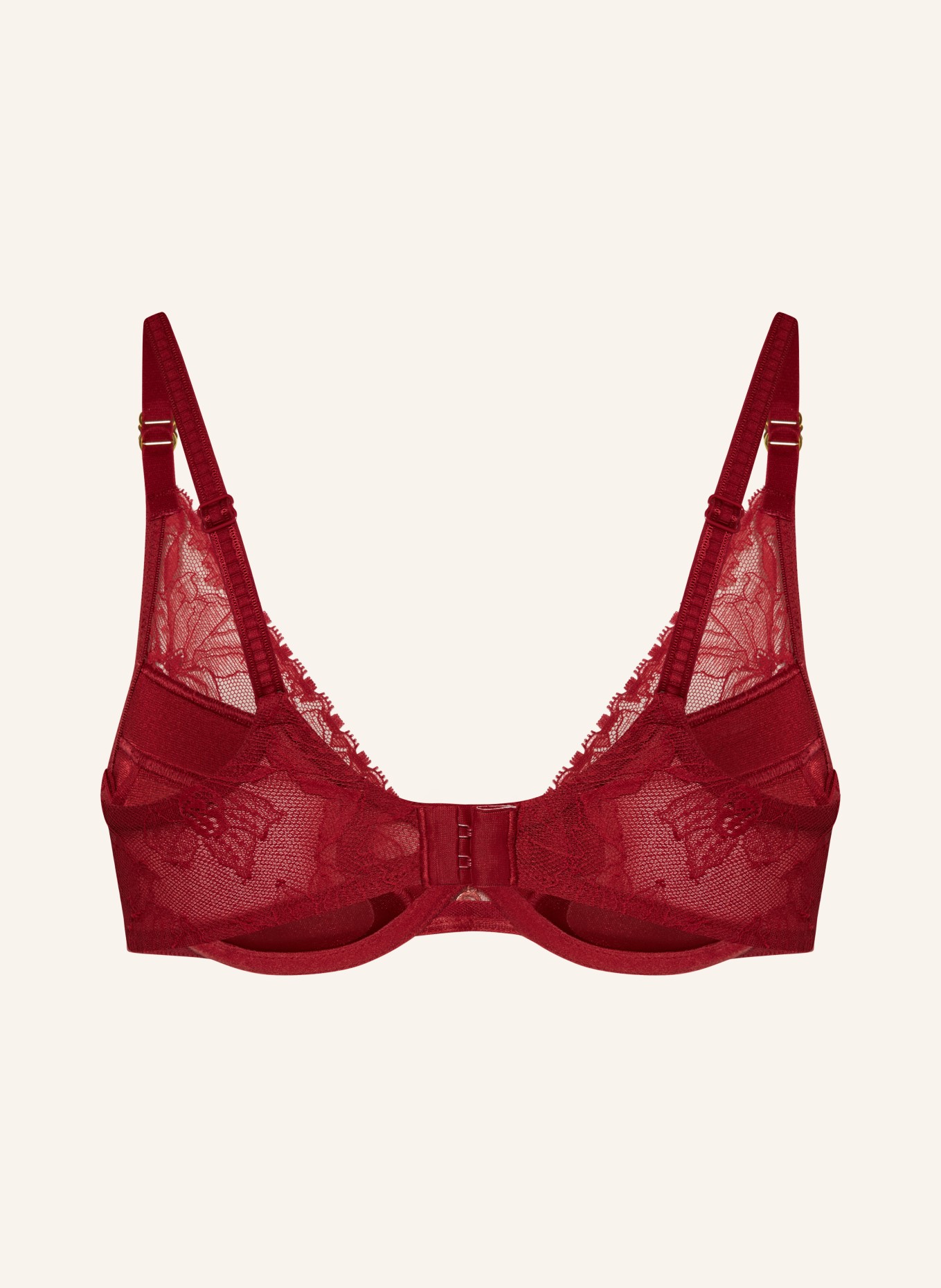 CHANTELLE Molded cup bra ORCHIDS: RED