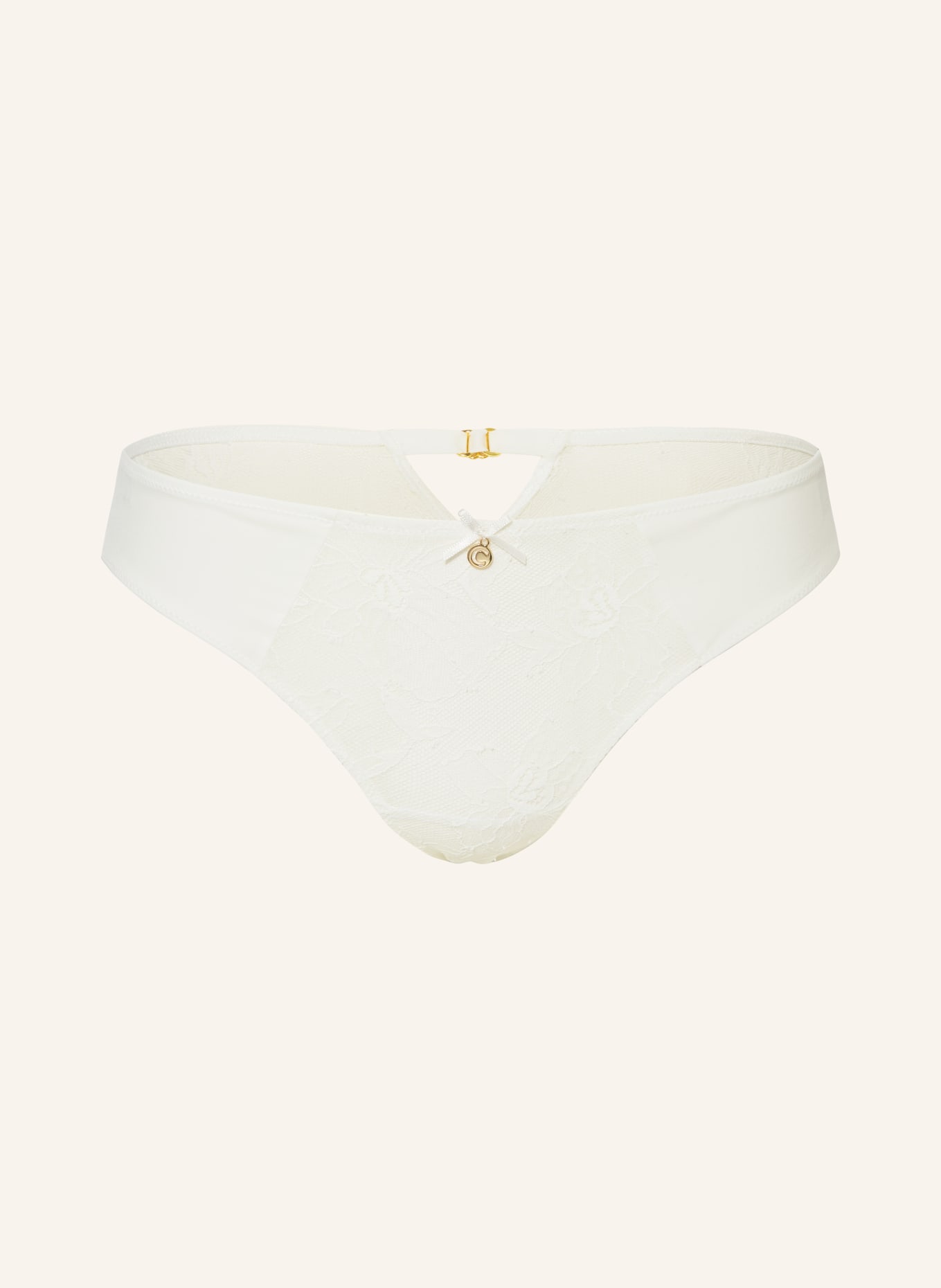 CHANTELLE Thong ORCHIDS, Color: WHITE (Image 1)