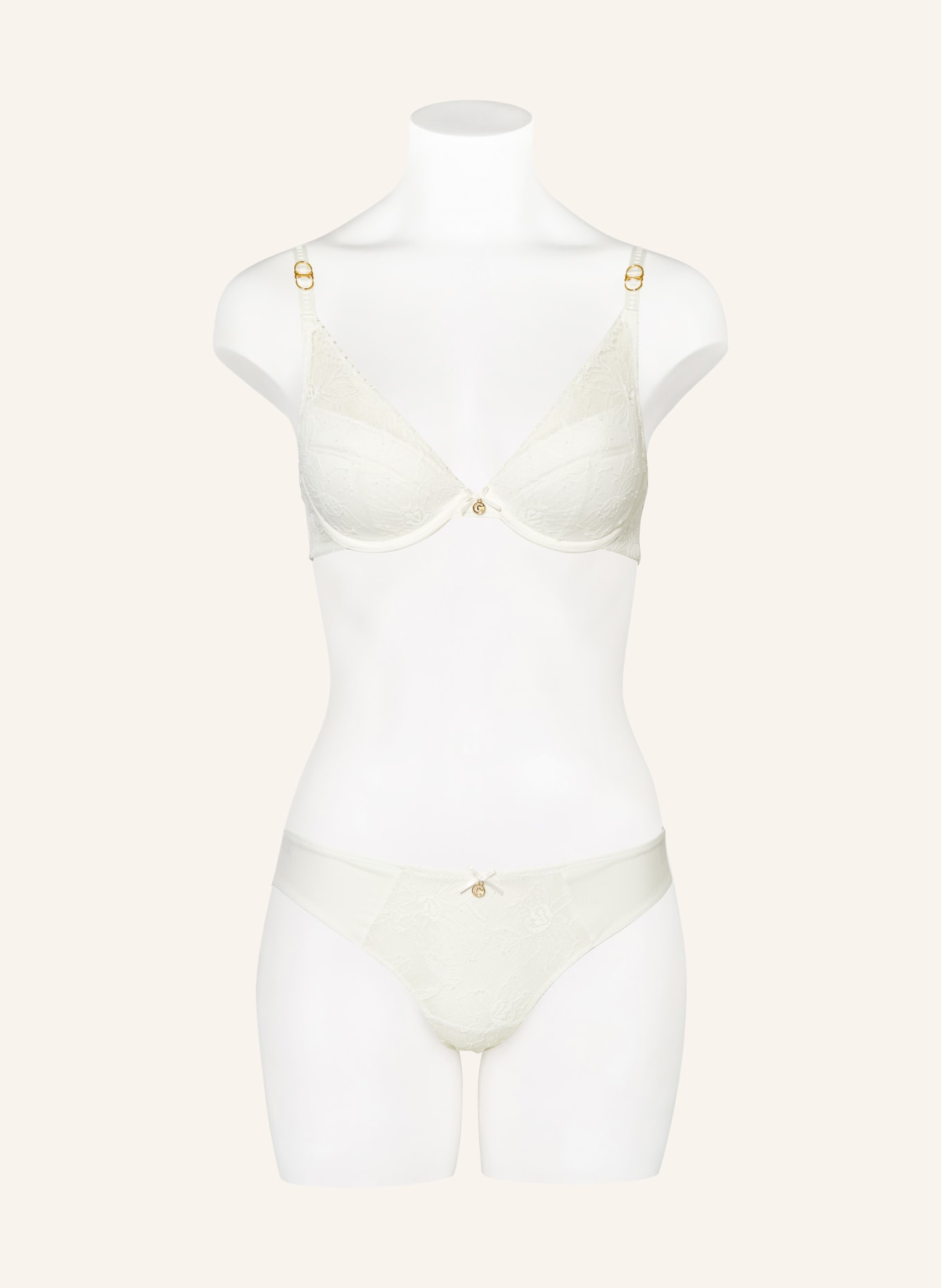 CHANTELLE Thong ORCHIDS, Color: WHITE (Image 2)