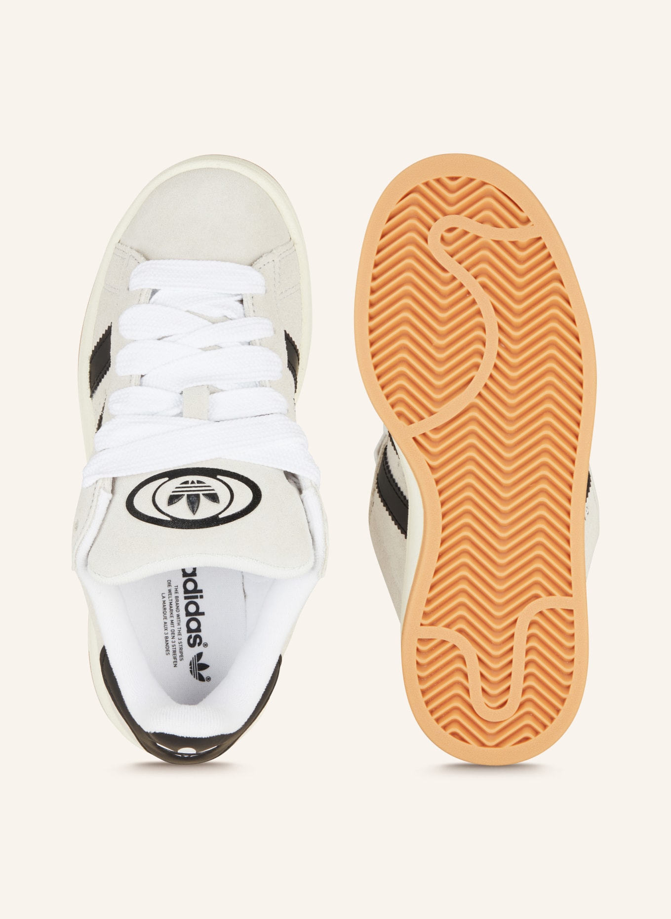 adidas Originals Sneakersy CAMPUS 00S, Kolor: JASNOCZARY/ CZARNY (Obrazek 5)