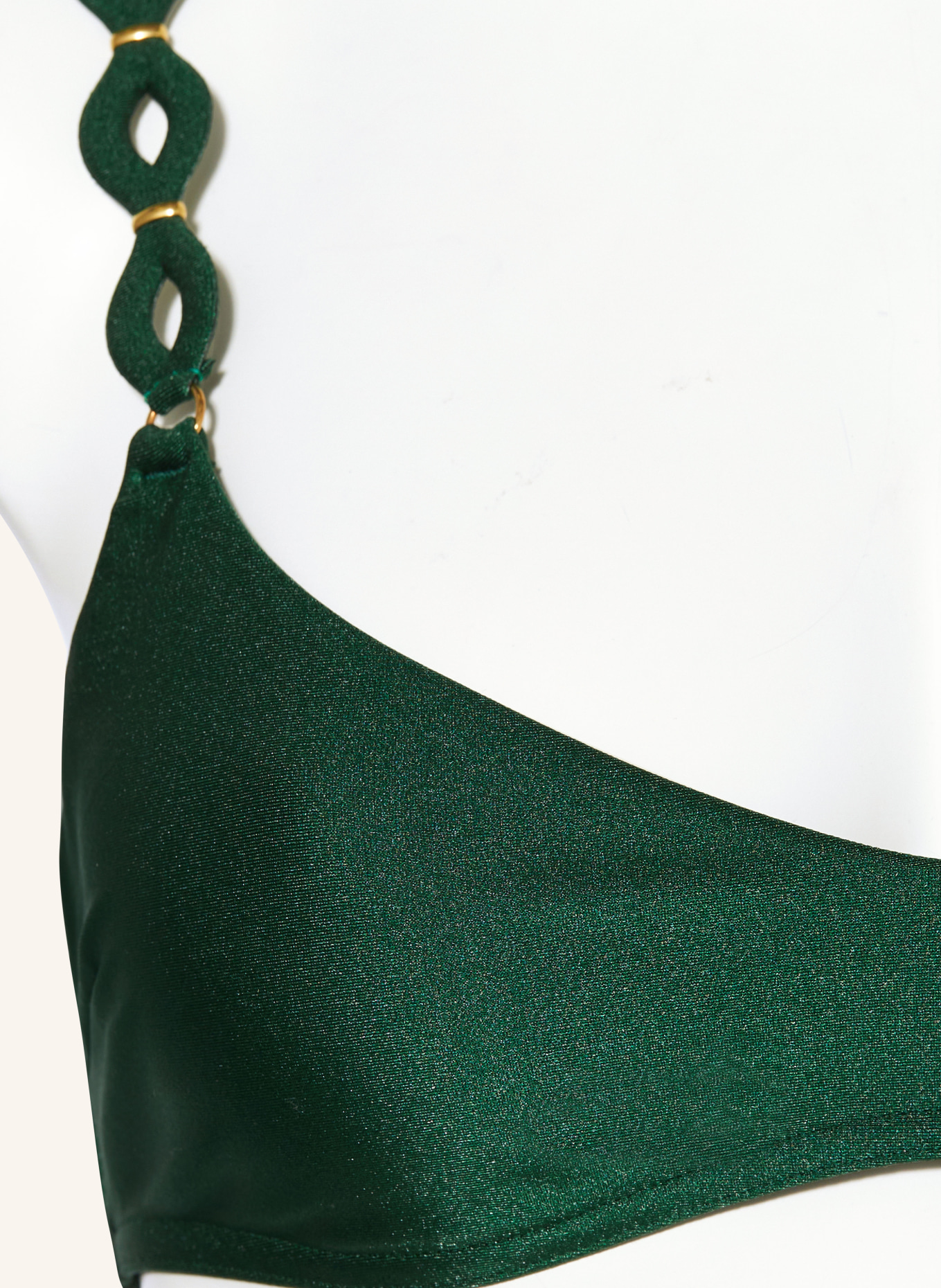 ZIMMERMANN Bralette bikini AUGUST, Color: GREEN (Image 5)