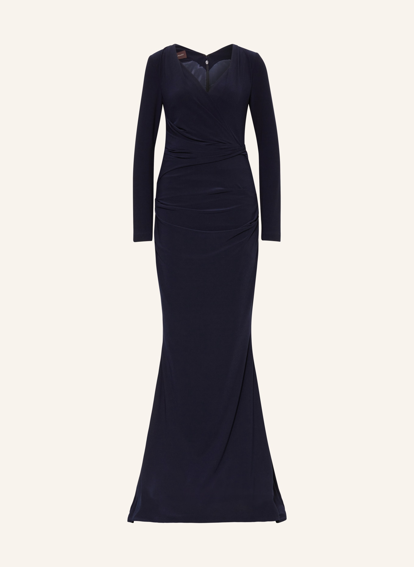 TALBOT RUNHOF Evening dress made of jersey, Color: DARK BLUE (Image 1)