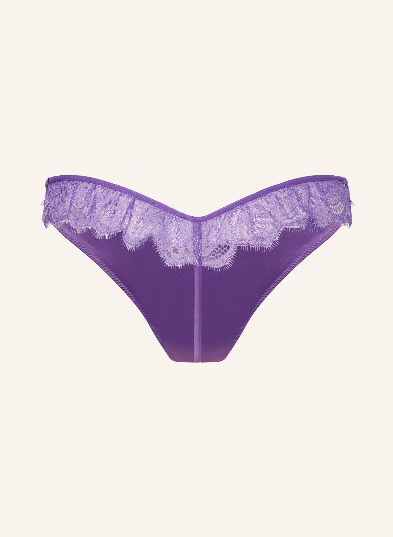 LOVE Stories Thong FRANCESCA made of satin, Color: PURPLE (Image 2)