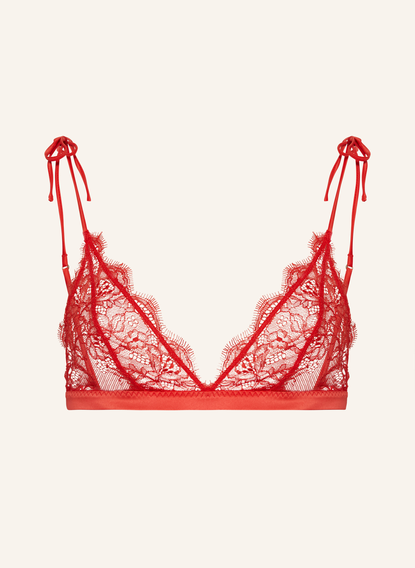 LOVE Stories Triangle bra GWEN, Color: RED (Image 1)