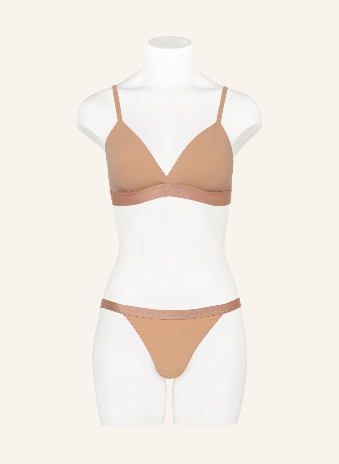 LOVE Stories Brief WILD ROSE, Color: LIGHT BROWN (Image 2)