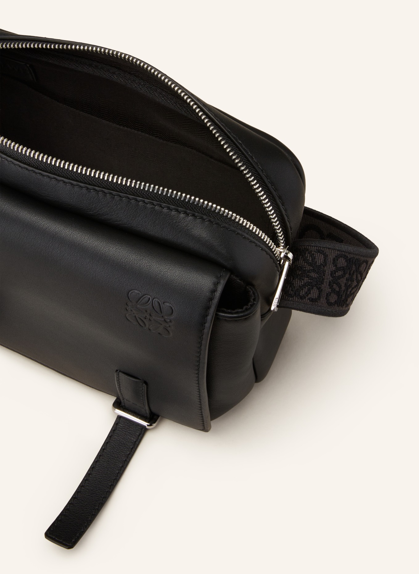 LOEWE Crossbody bag MILITARY MESSENGER XS, Color: BLACK (Image 3)