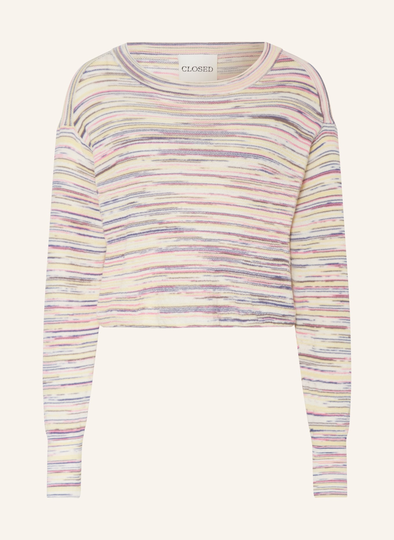 CLOSED Sweater, Color: PINK/ BLUE/ LIGHT YELLOW (Image 1)