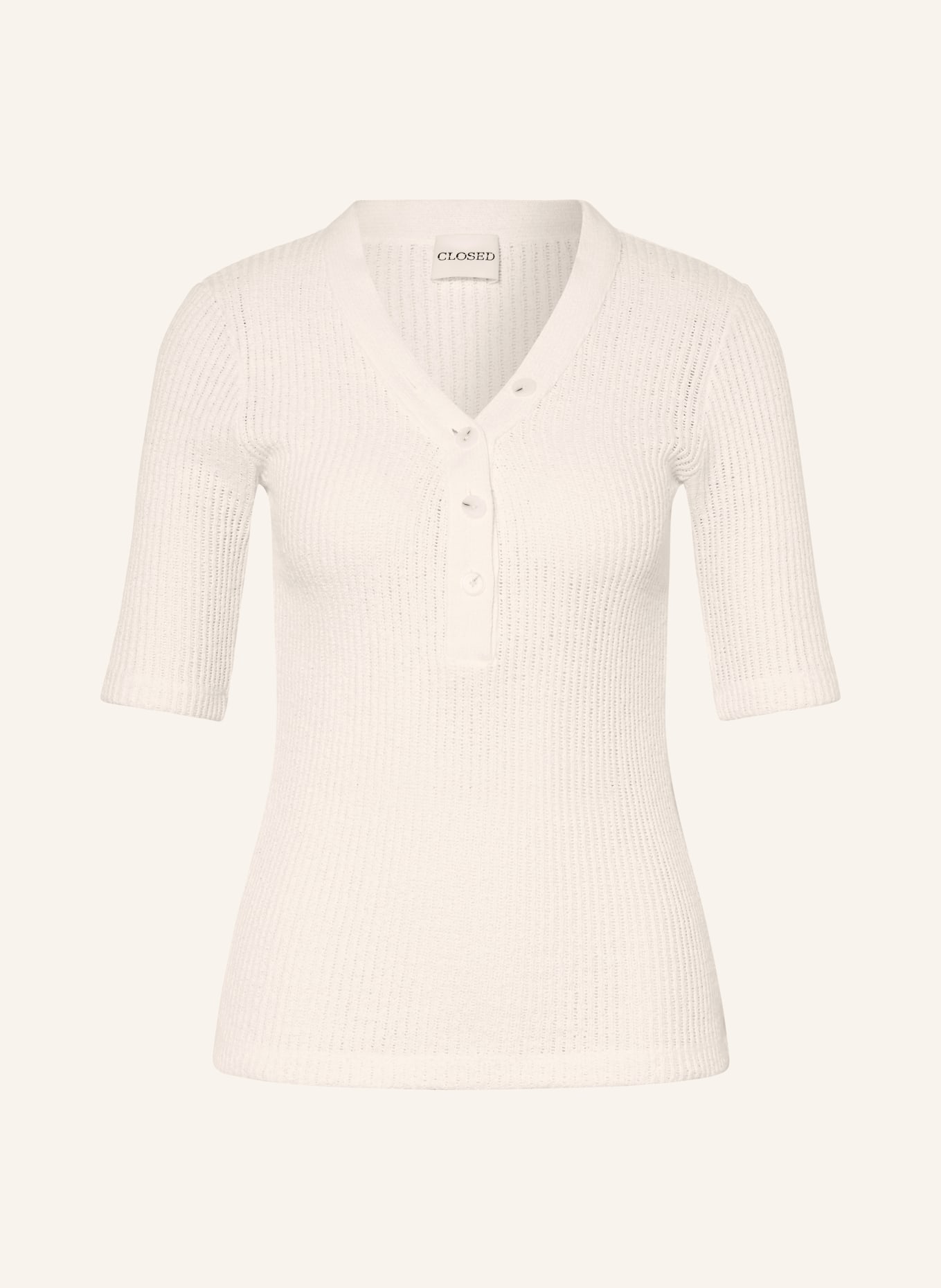 CLOSED Knit shirt, Color: WHITE (Image 1)