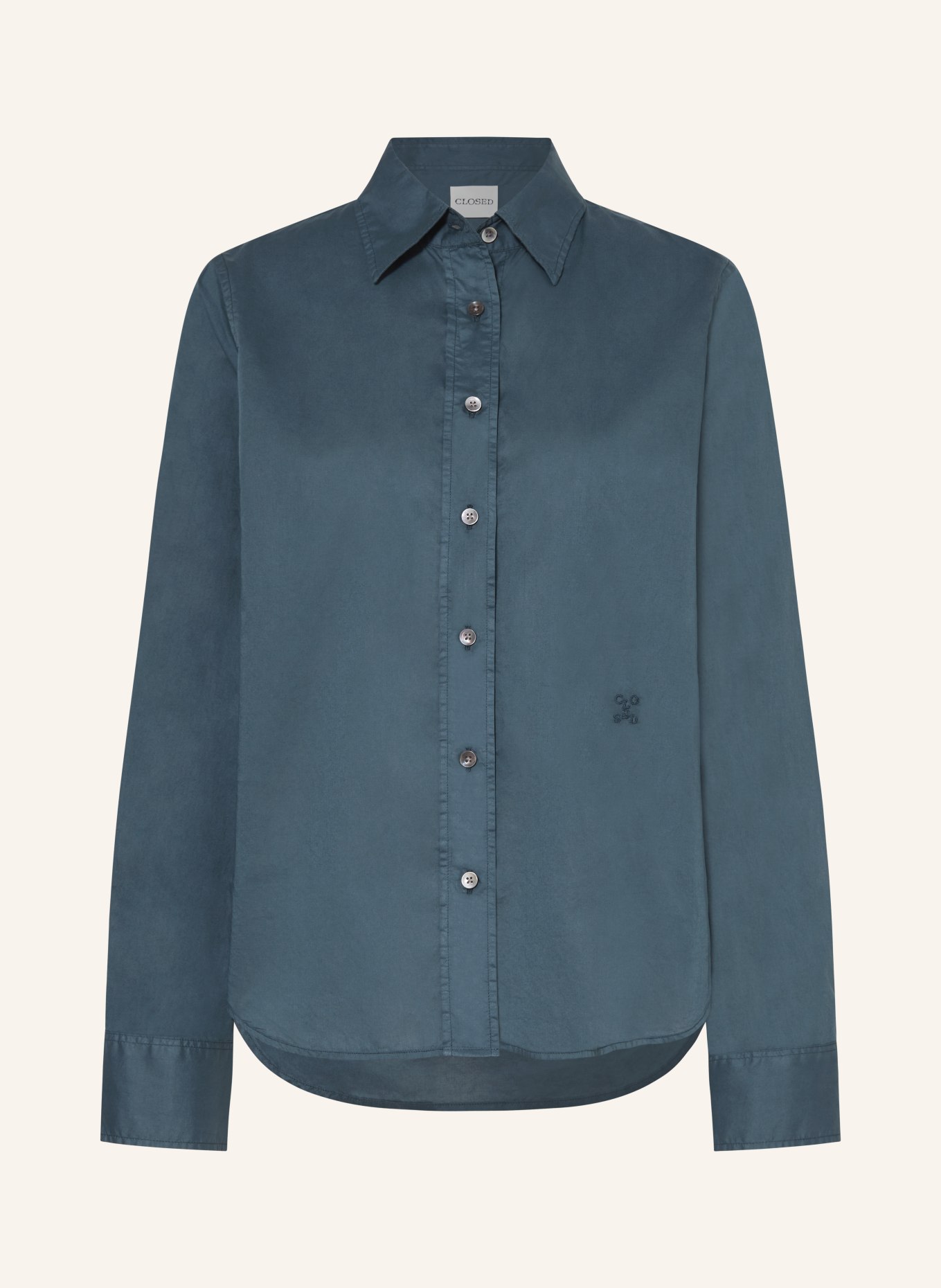 CLOSED Shirt blouse, Color: TEAL (Image 1)