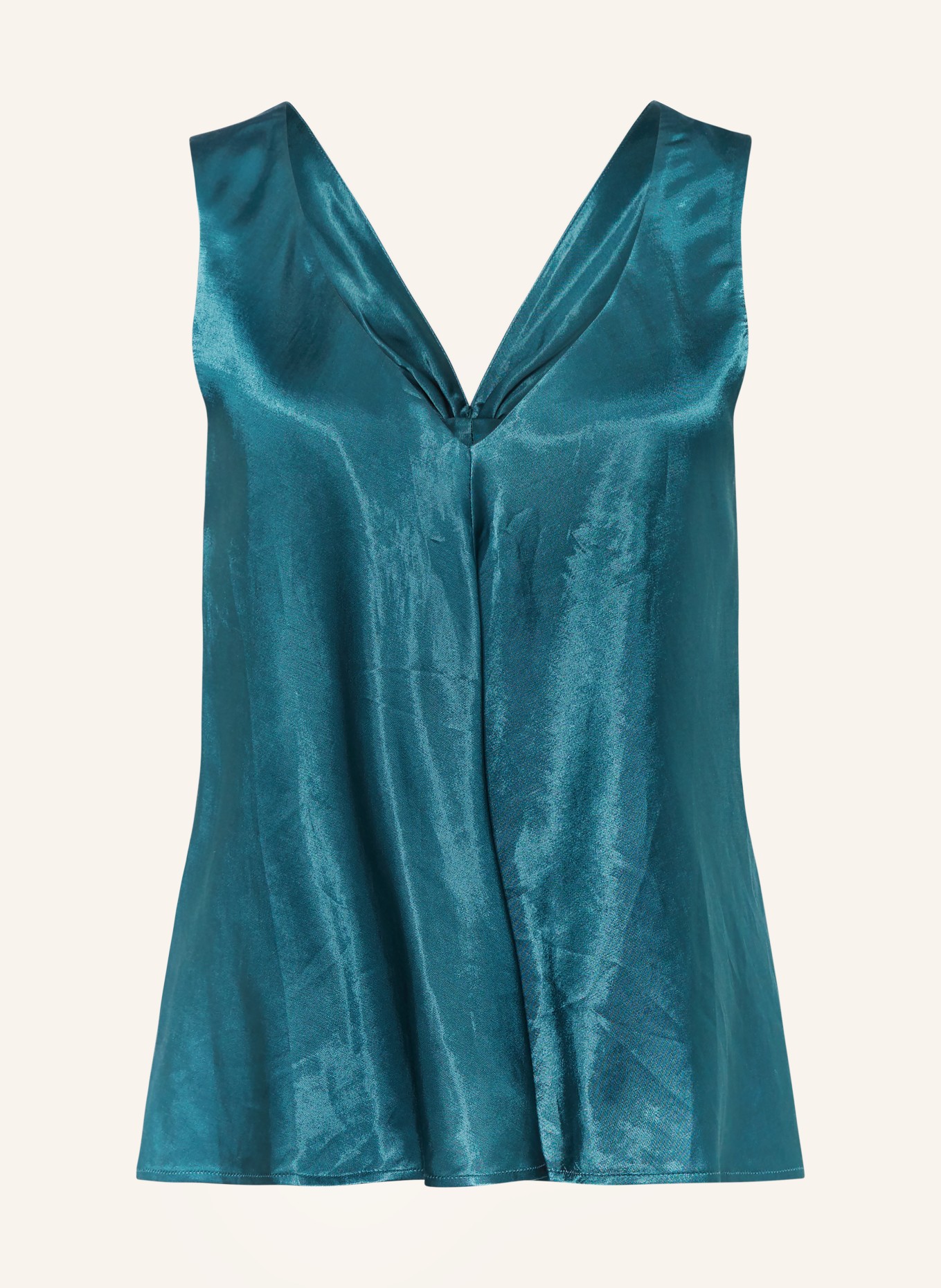 CLOSED Satin top, Color: TEAL (Image 1)